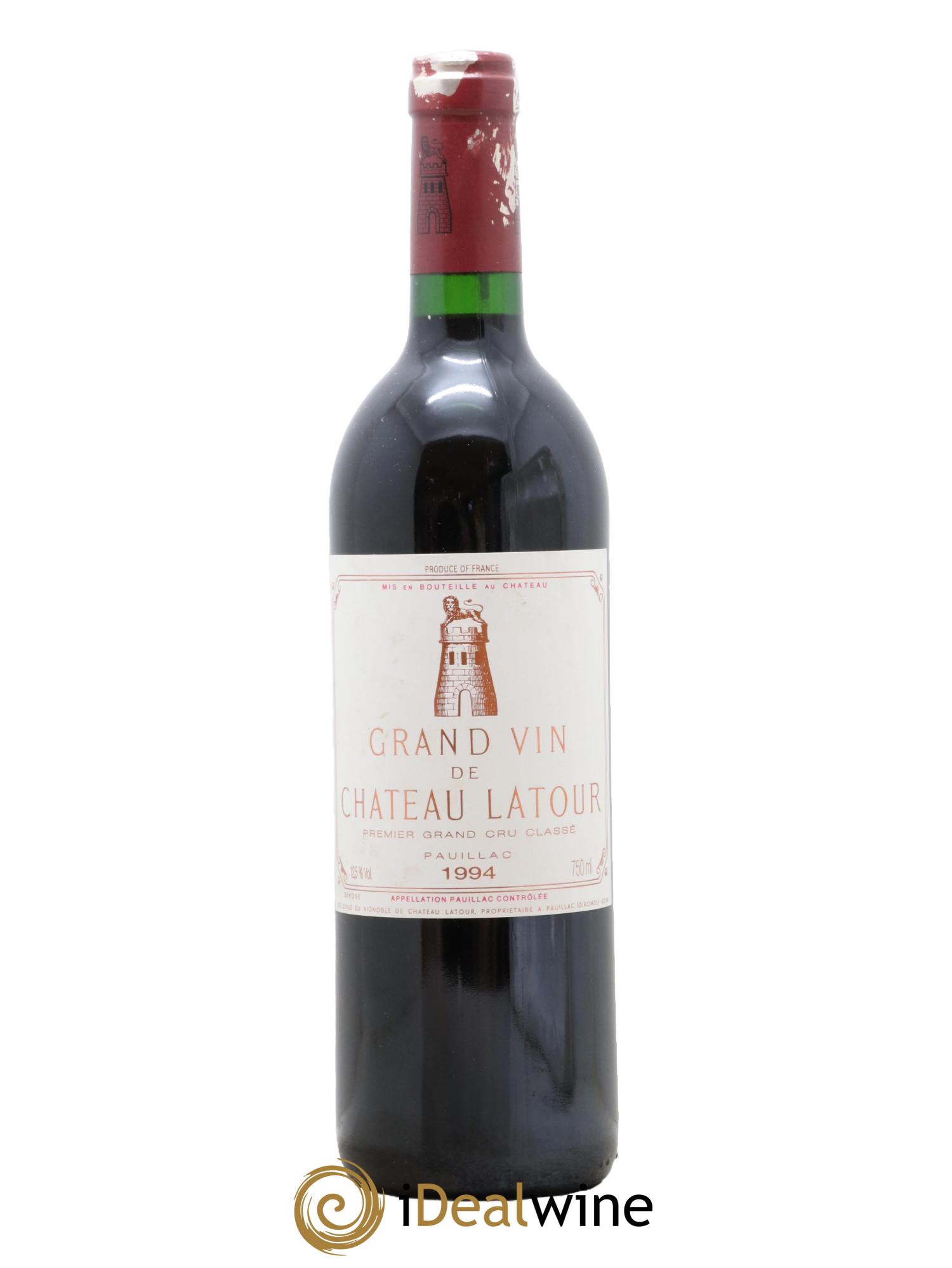 Château Latour 1er Grand Cru Classé 1994 - Posten von 1 Flasche - 0