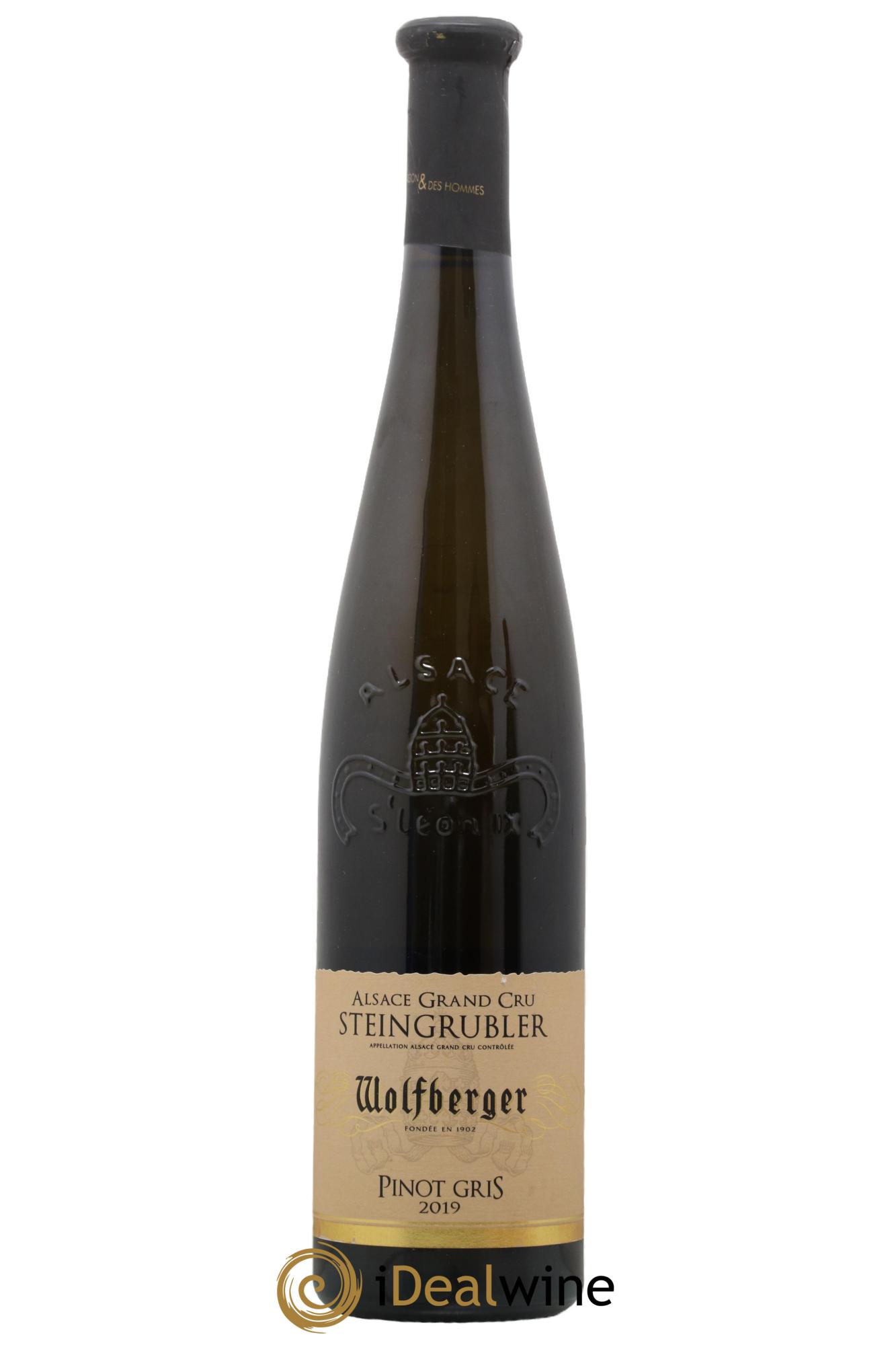 Alsace Pinot Gris Grand Cru Steingrubler Wolfberger 2019 - Posten von 1 Flasche - 0