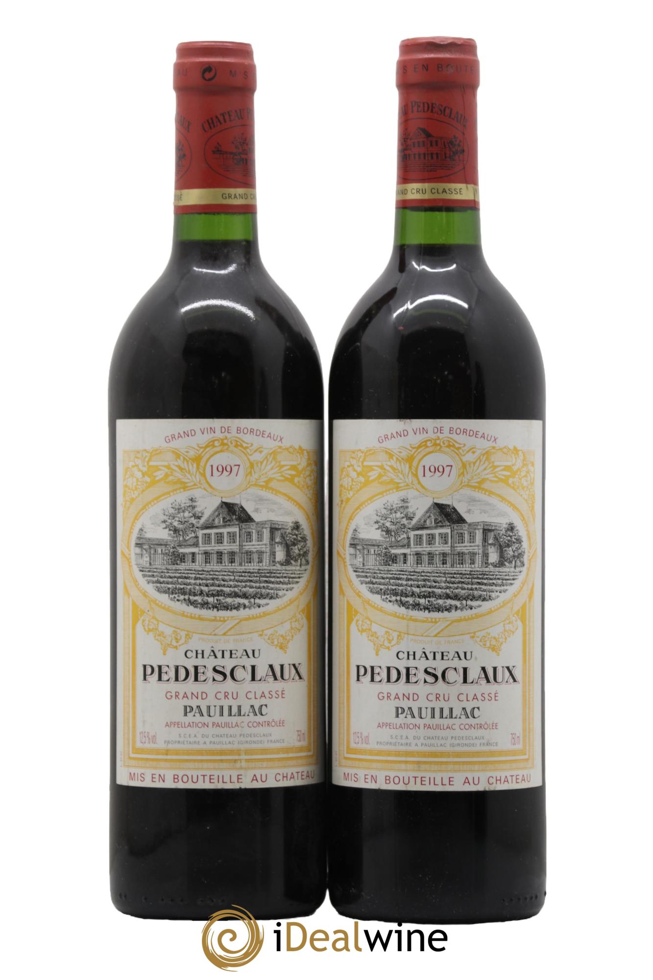 Château Pedesclaux 5ème Grand Cru Classé 1997 - Lot of 2 bottles - 0