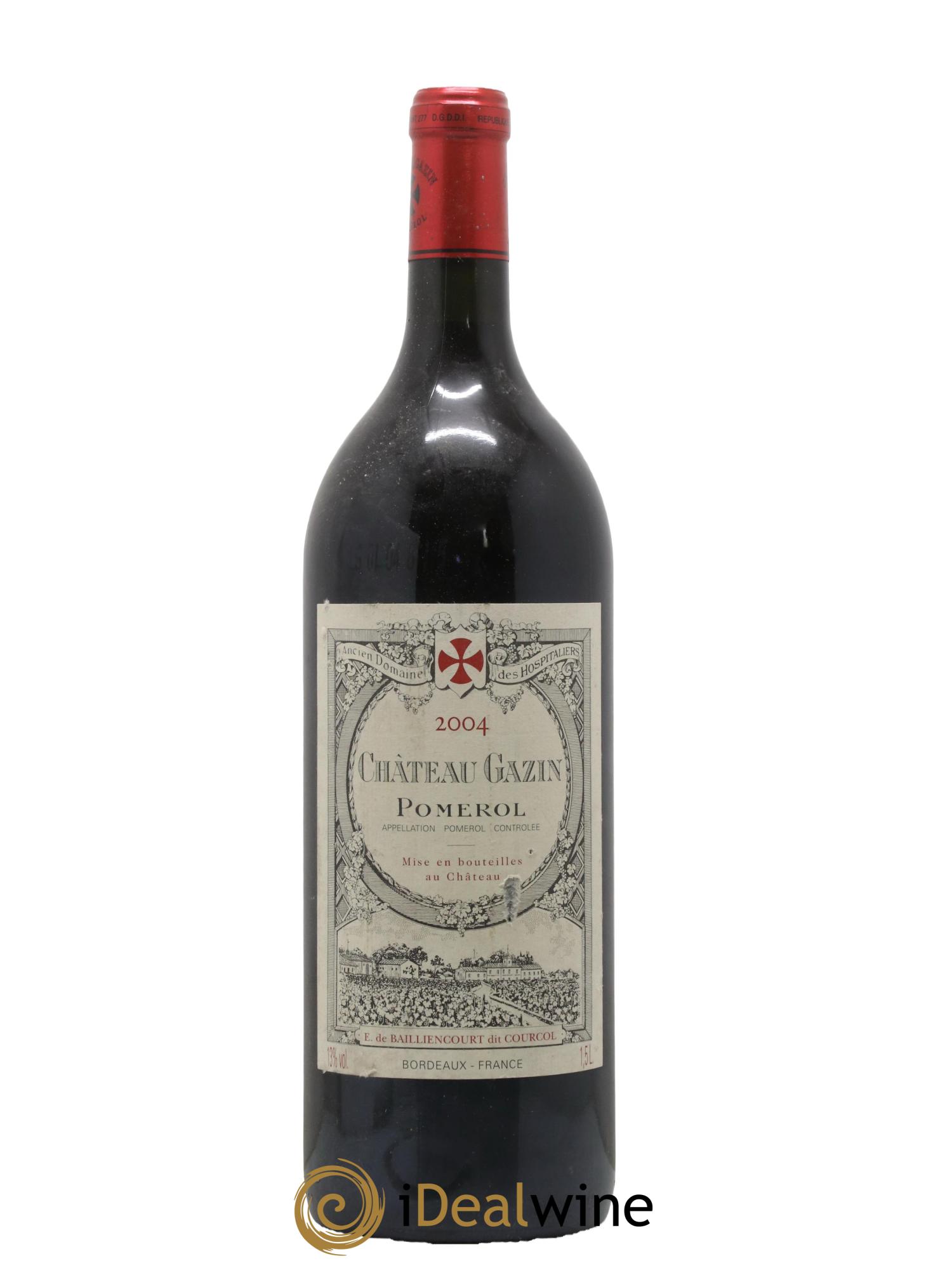 Château Gazin 2004 - Lot de 1 magnum - 0