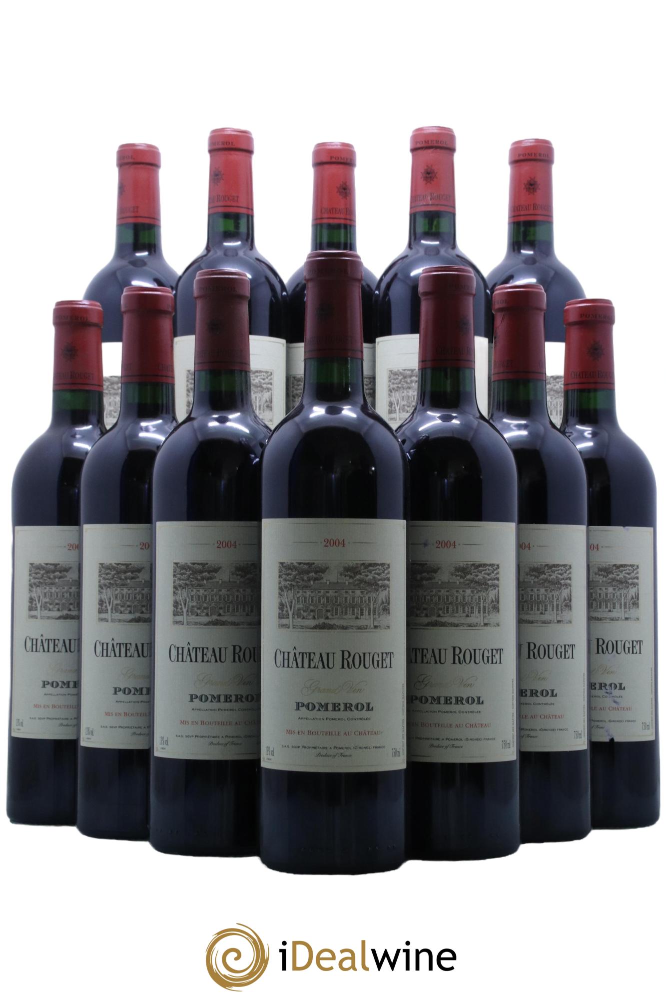 Château Rouget  2004 - Lot of 12 bottles - 0