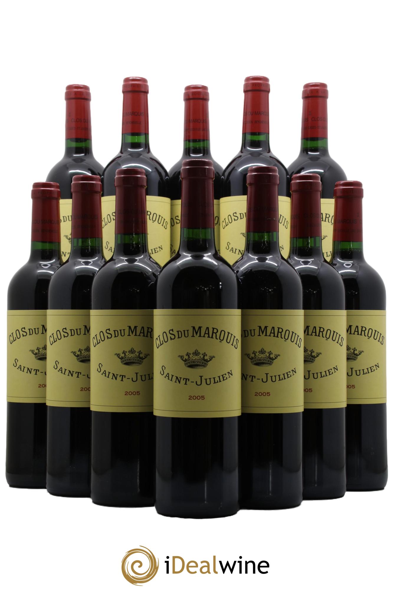 Clos du Marquis 2005 - Lot de 12 bouteilles - 0