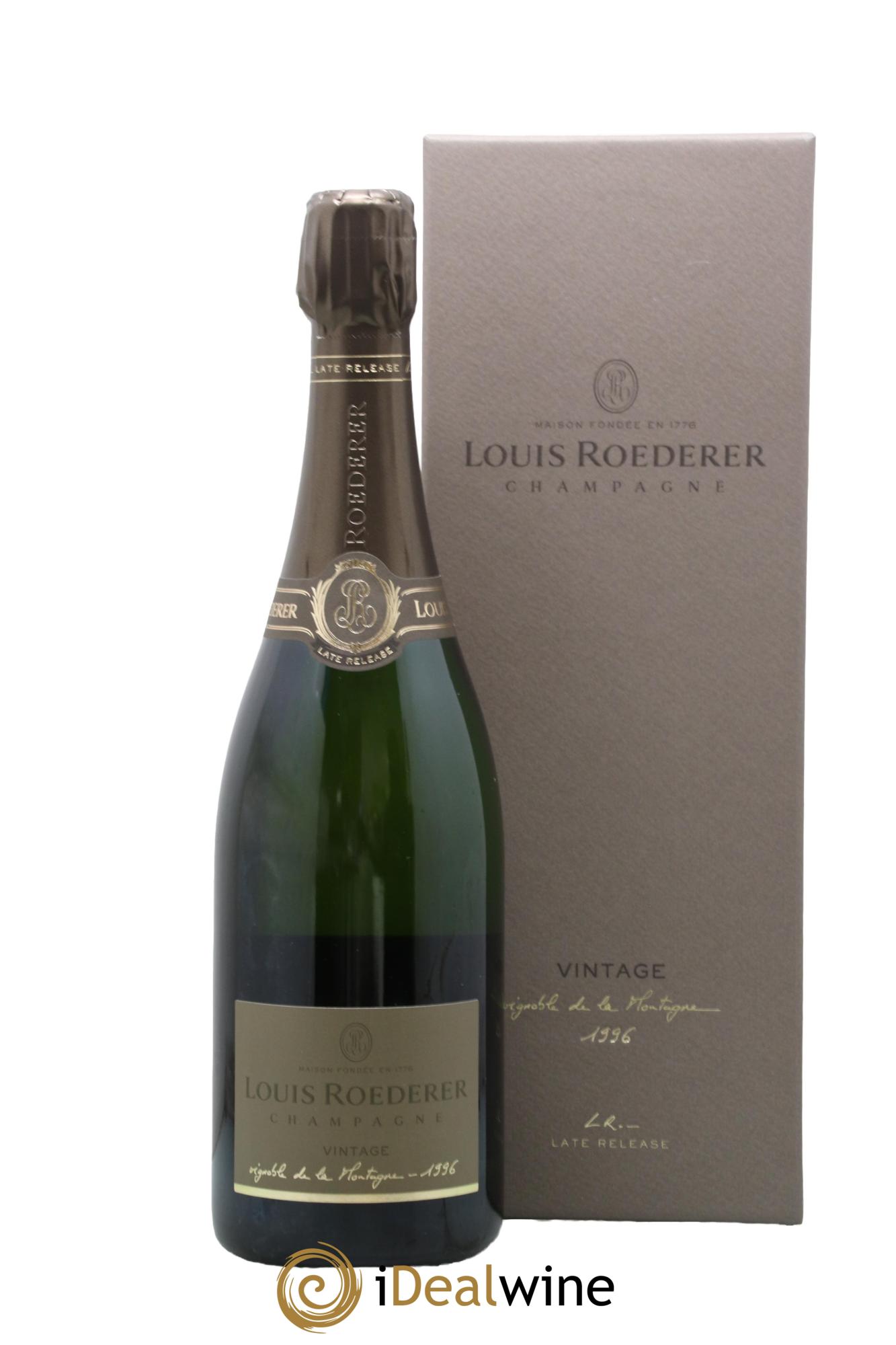 Late Release Louis Roederer 1996 - Posten von 1 Flasche - 0