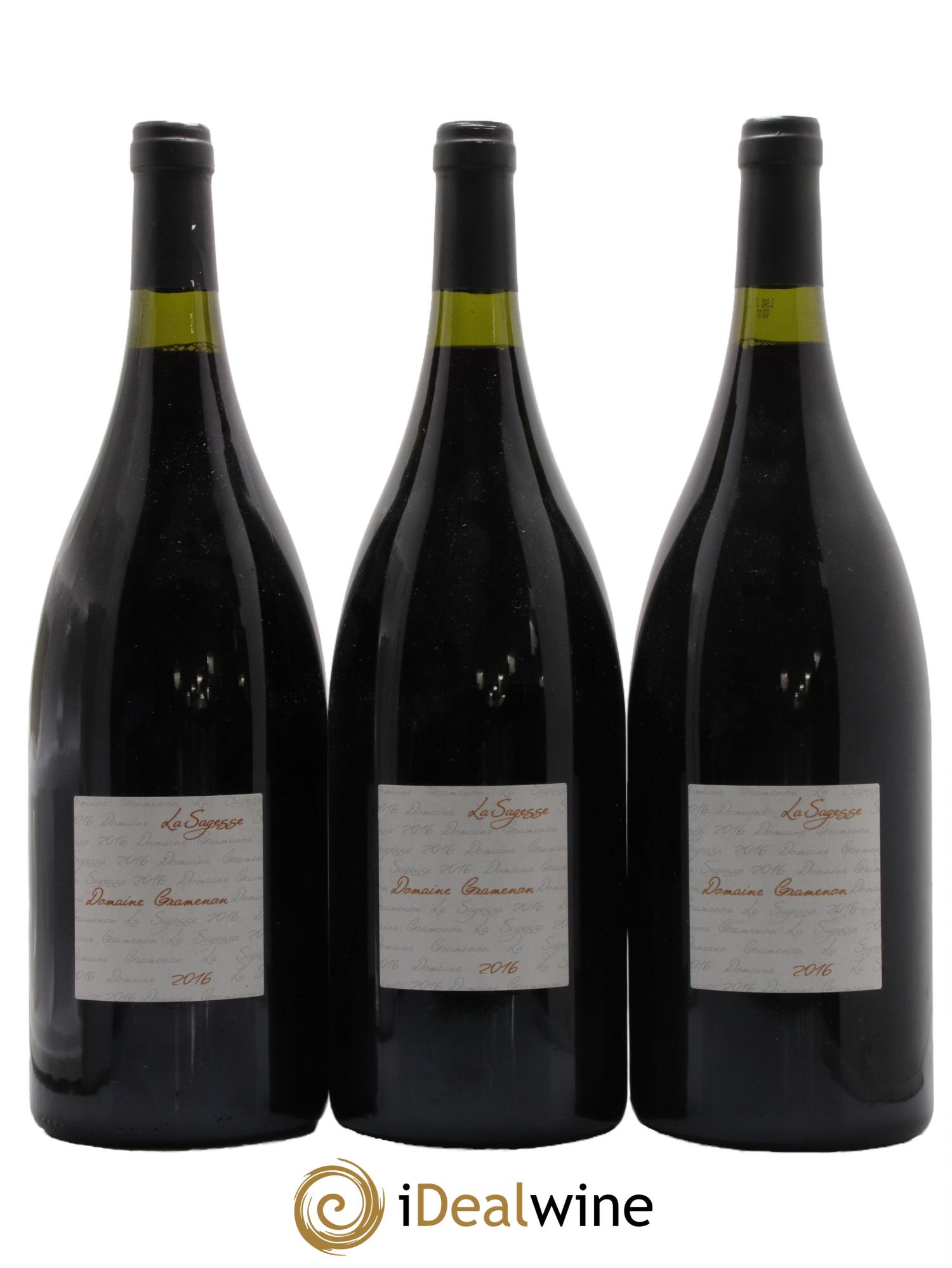 Côtes du Rhône La Sagesse Gramenon (Domaine) 2016 - Posten von 3 Magnum - 0