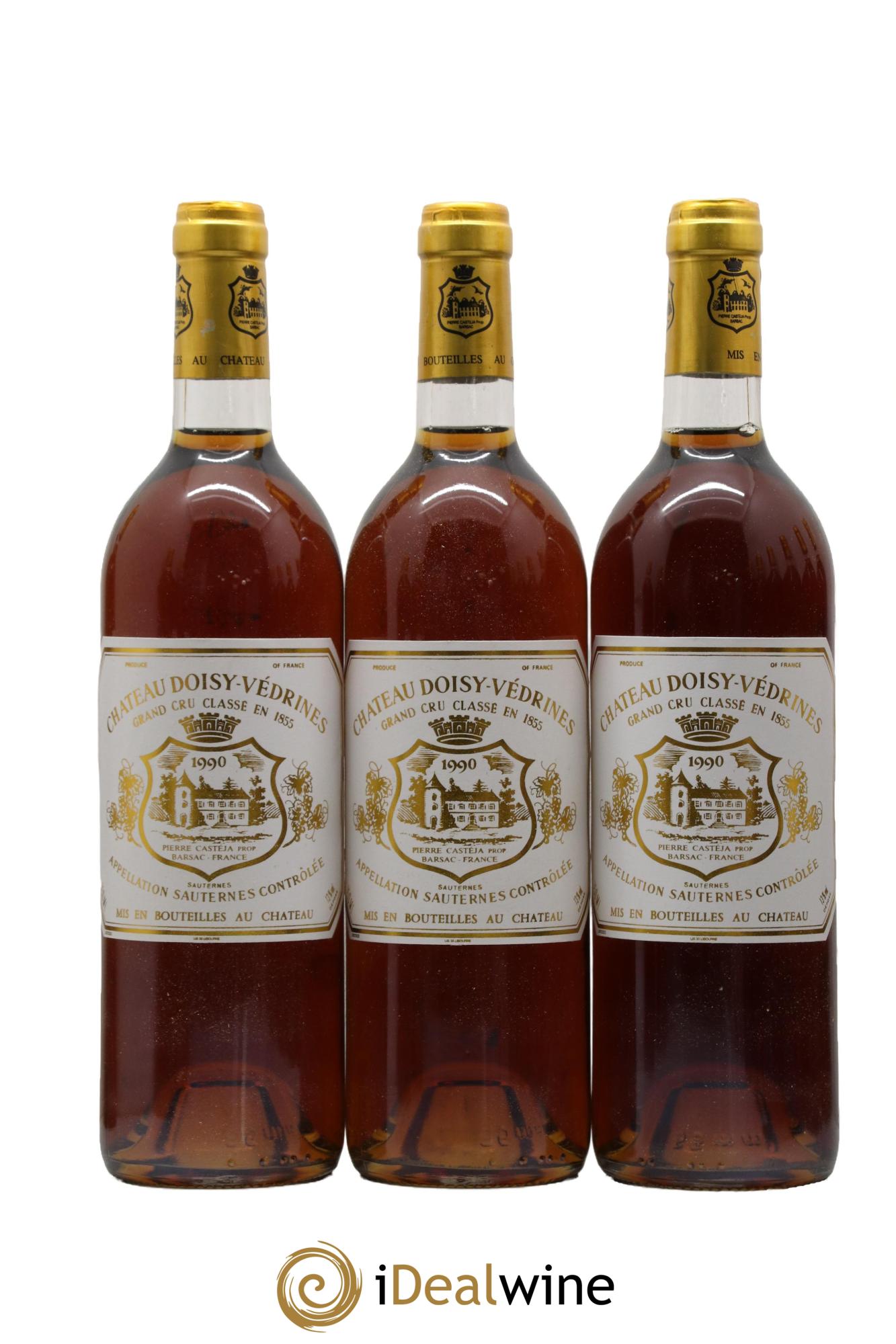 Château Doisy-Védrines 2ème Grand Cru Classé 1990 - Lot de 12 bouteilles - 4