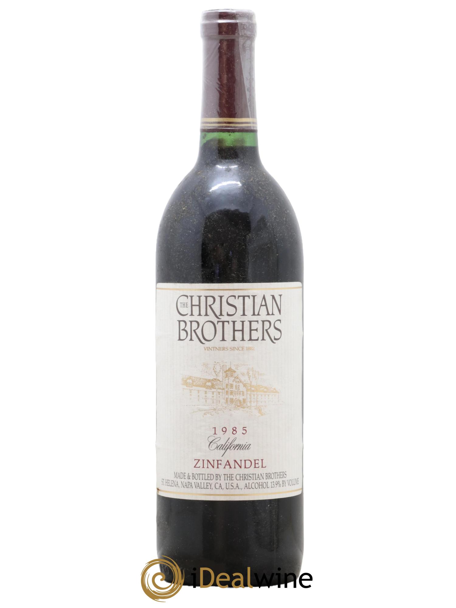 USA Zinfandel The Christian Brothers 1985 - Lot of 1 bottle - 0