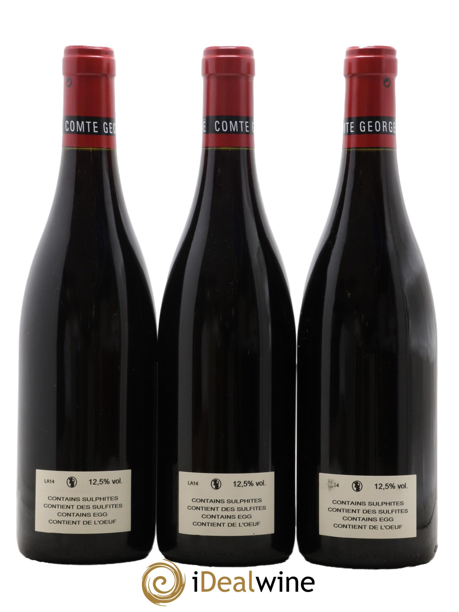 Chambolle-Musigny 1er Cru Les Amoureuses Comte Georges de Vogüé  2014 - Lot of 3 bottles - 1