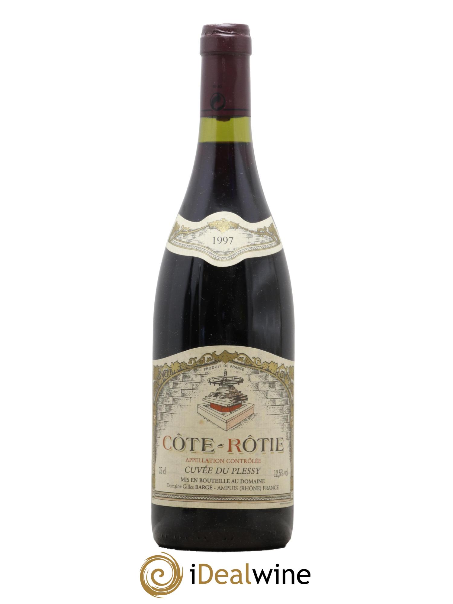 Côte-Rôtie Cuvée du Plessy Barge (Domaine) 1997 - Lotto di 1 bottiglia - 0