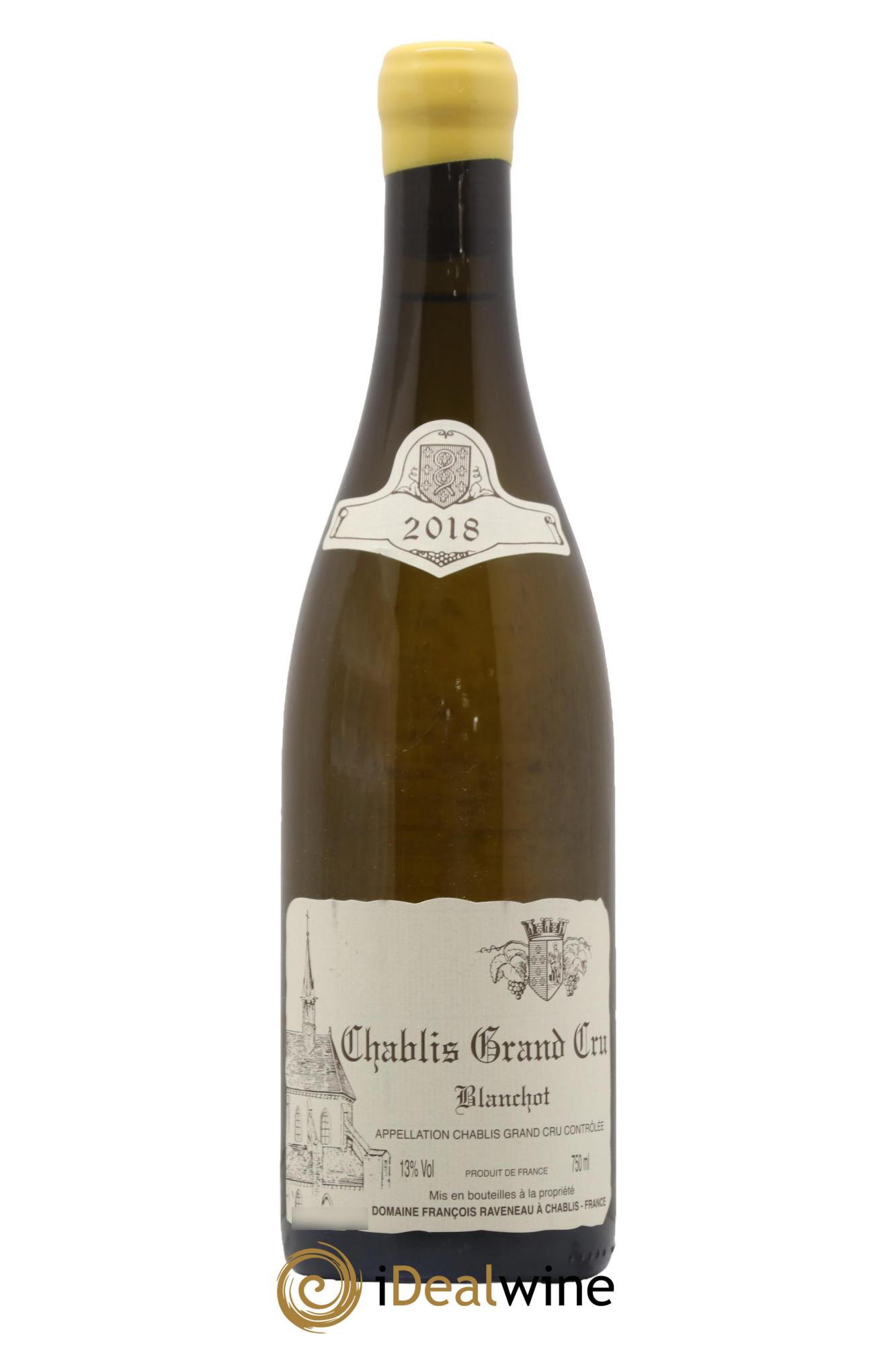 Chablis Grand Cru Blanchot Raveneau (Domaine) 2018 - Lotto di 1 bottiglia - 0