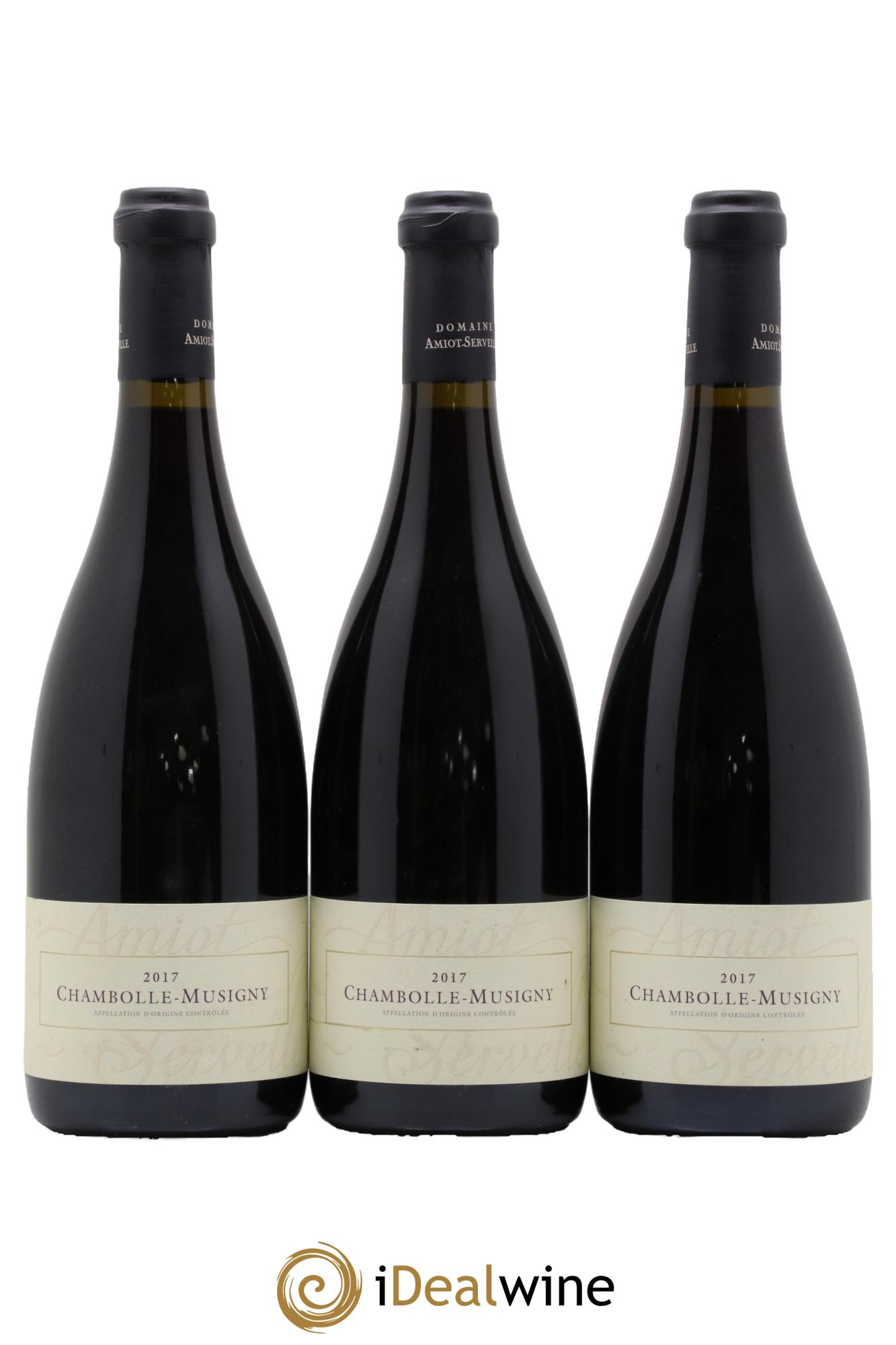 Chambolle-Musigny Amiot-Servelle 2017 - Lot de 3 bouteilles - 0