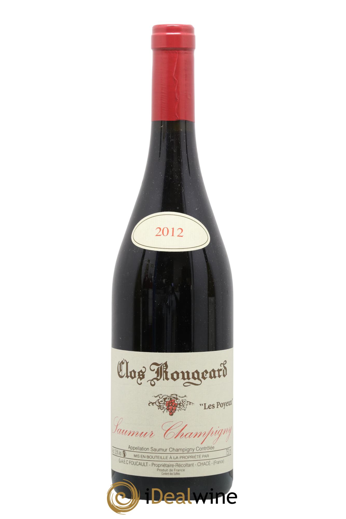 Saumur-Champigny Les Poyeux Clos Rougeard 2012 - Lot de 1 bouteille - 0