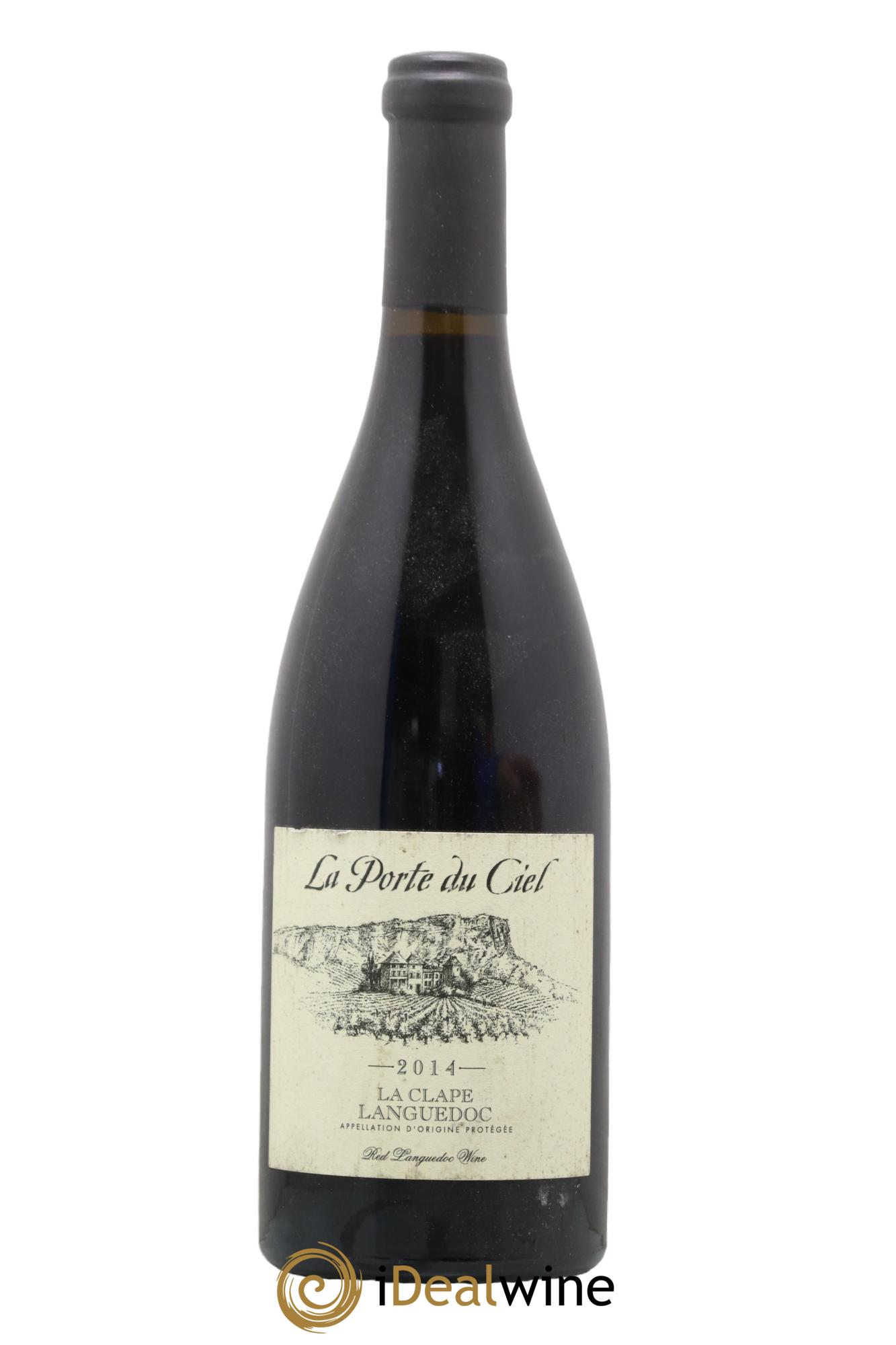 Coteaux du Languedoc La Clape Château de La Négly La Porte du Ciel Jean Paux-Rosset 2014 - Posten von 1 Flasche - 0