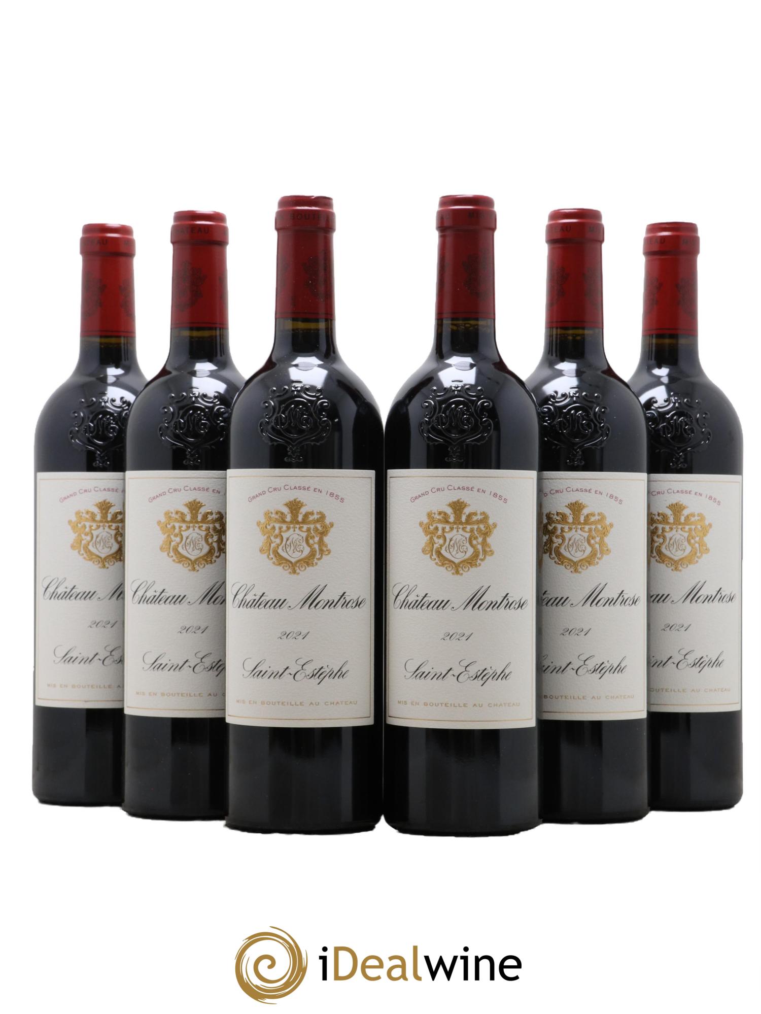 Château Montrose 2ème Grand Cru Classé 2021 - Lotto di 6 bottiglie - 0