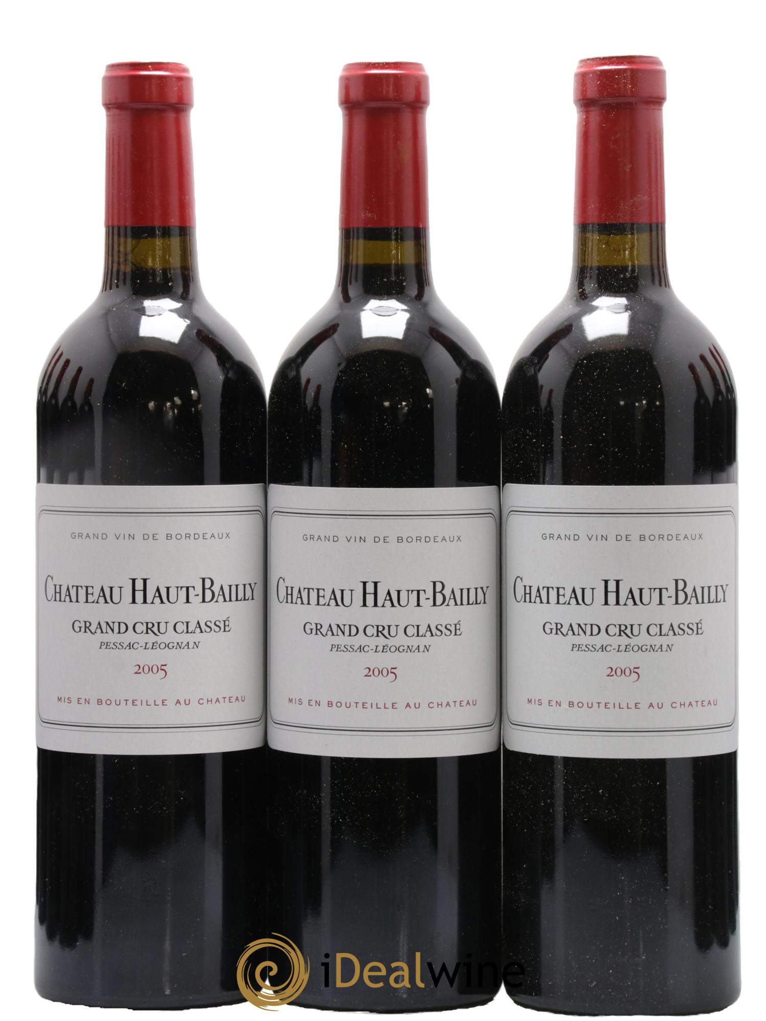 Château Haut-Bailly Cru Classé de Graves 2005 - Lot of 12 bottles - 1