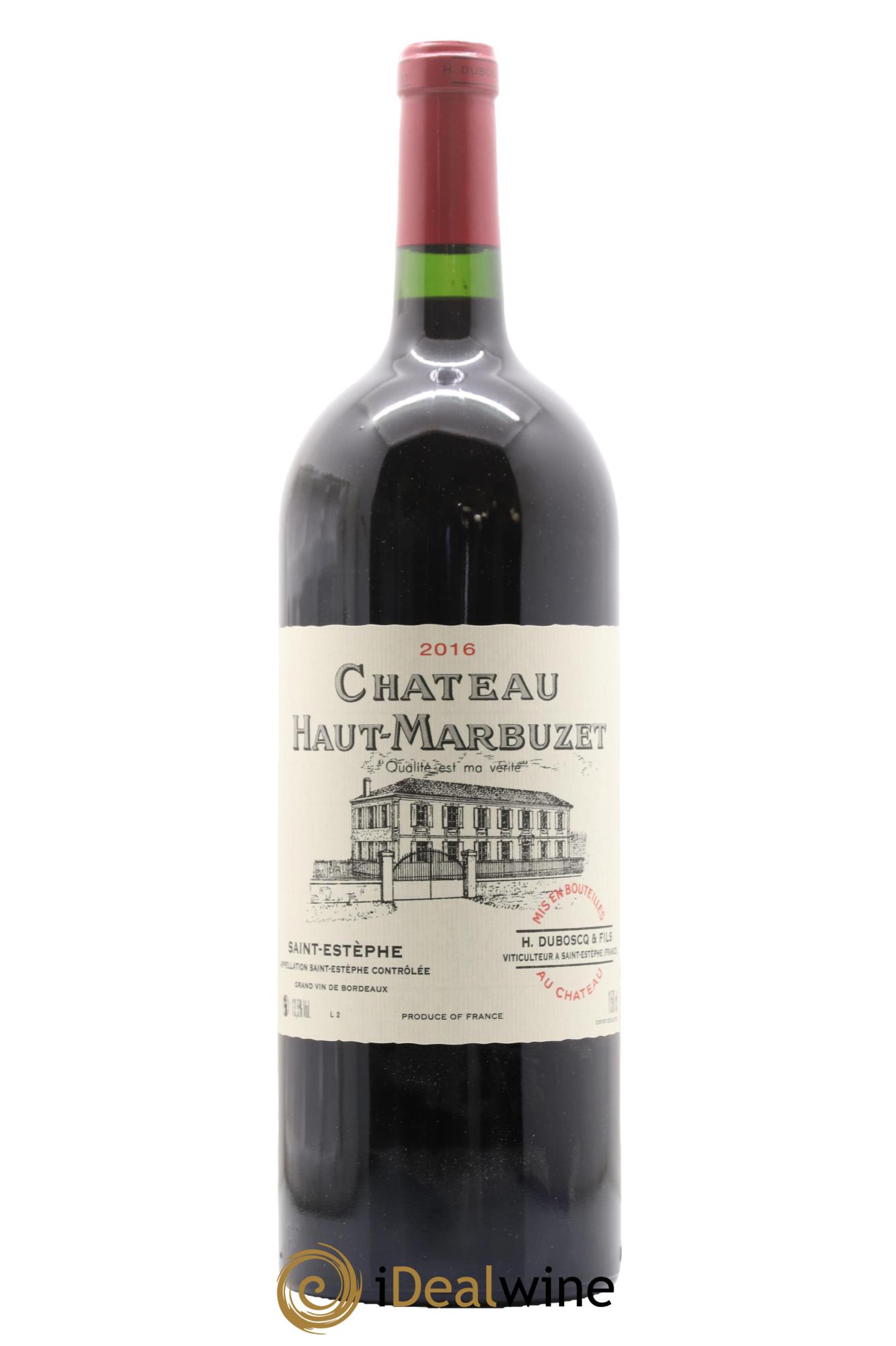 Château Haut Marbuzet  2016 - Posten von 1 Magnum - 0