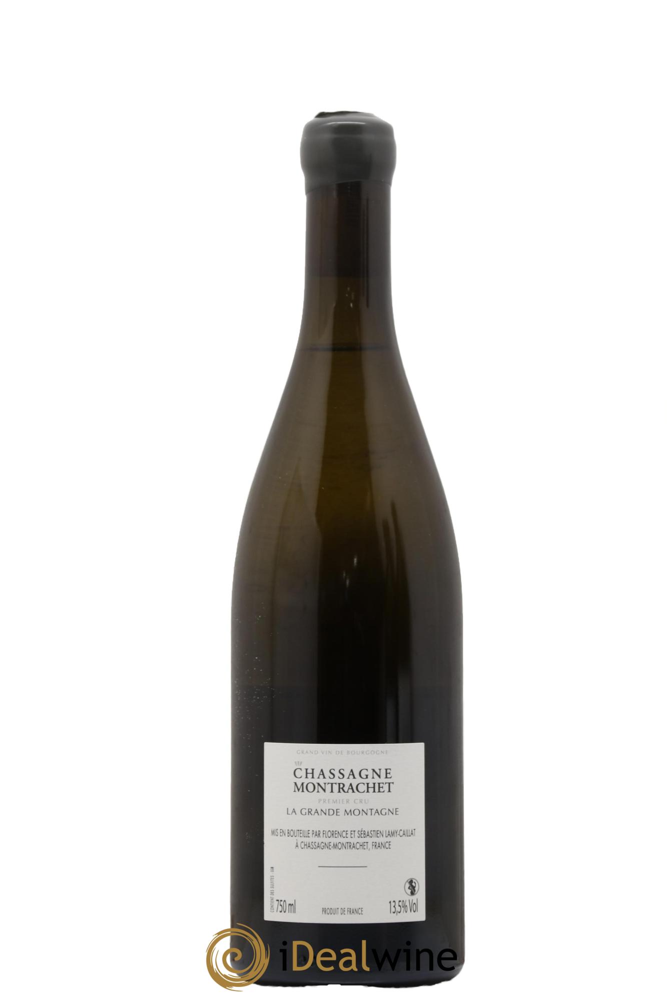 Chassagne-Montrachet 1er Cru La Grande Montagne Lamy-Caillat (Domaine)  2018 - Lotto di 1 bottiglia - 1