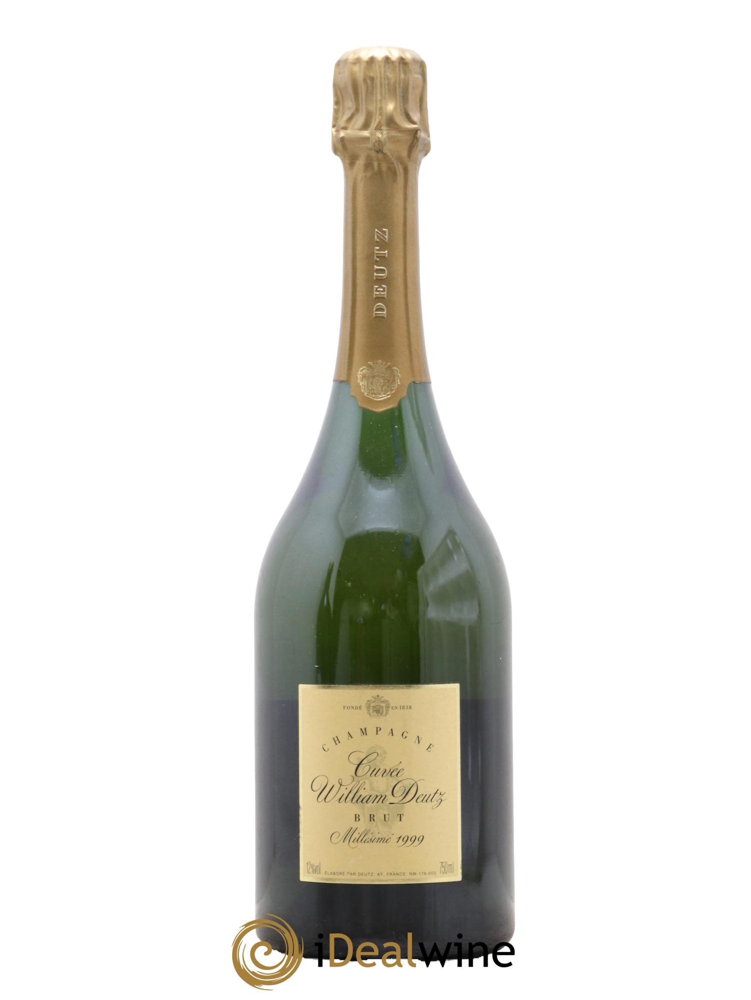 Cuvée William Deutz Deutz 1999 - Lot de 1 bouteille - 0