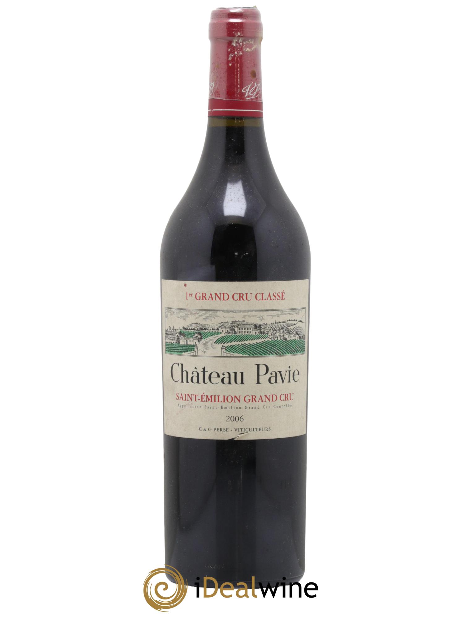 Château Pavie 1er Grand Cru Classé A 2006 - Lot de 1 bouteille - 0