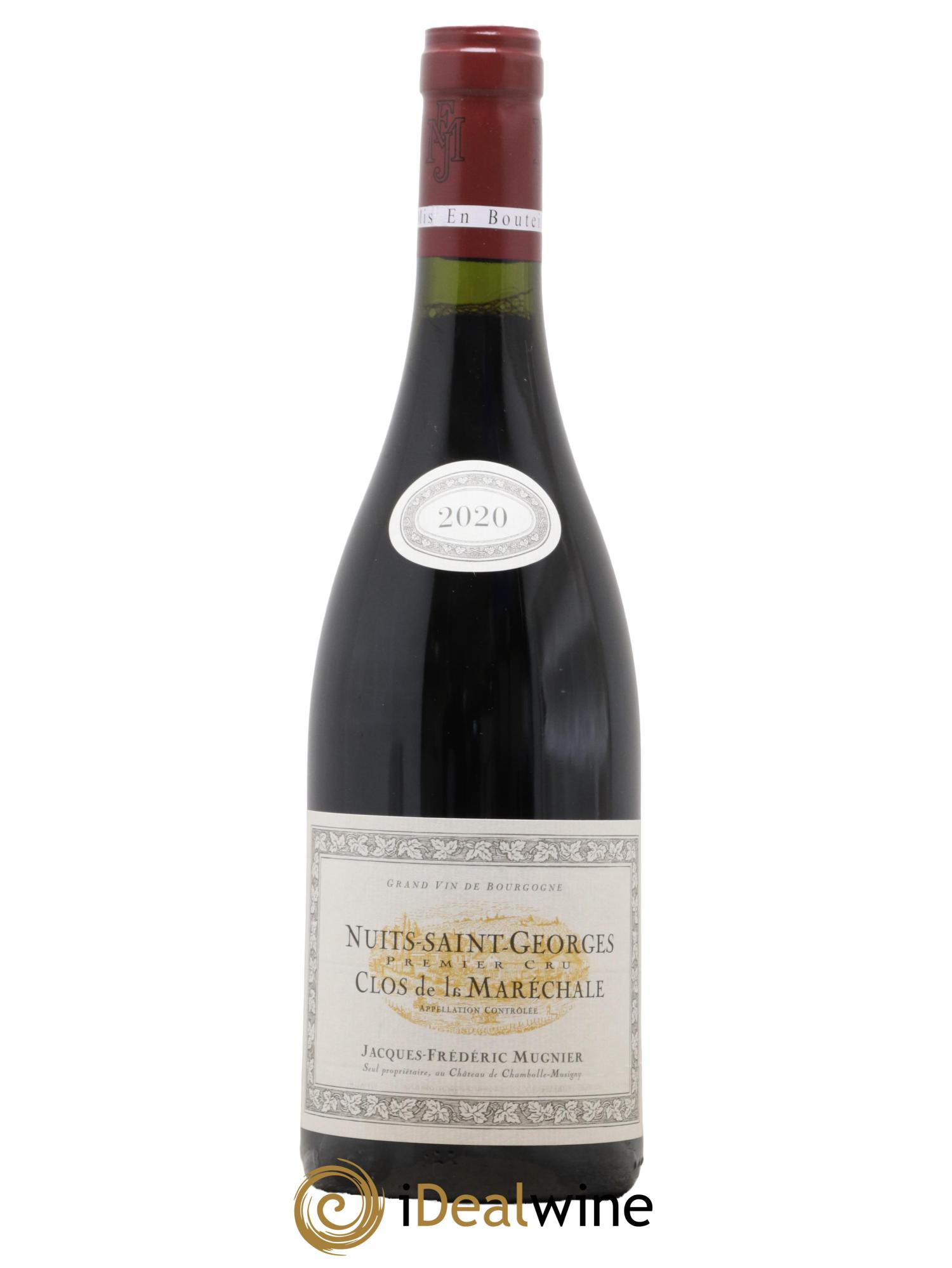 Nuits Saint-Georges 1er Cru Clos de La Maréchale Jacques-Frédéric Mugnier 2020 - Posten von 1 Flasche - 0