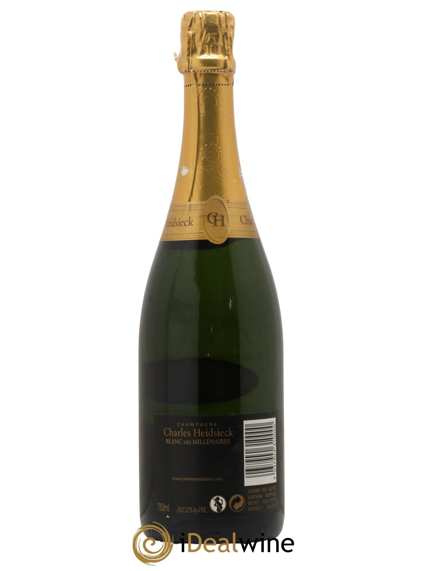 Blanc de Blancs Blanc des Millénaires Brut Charles Heidsieck 1995 - Lotto di 1 bottiglia - 1