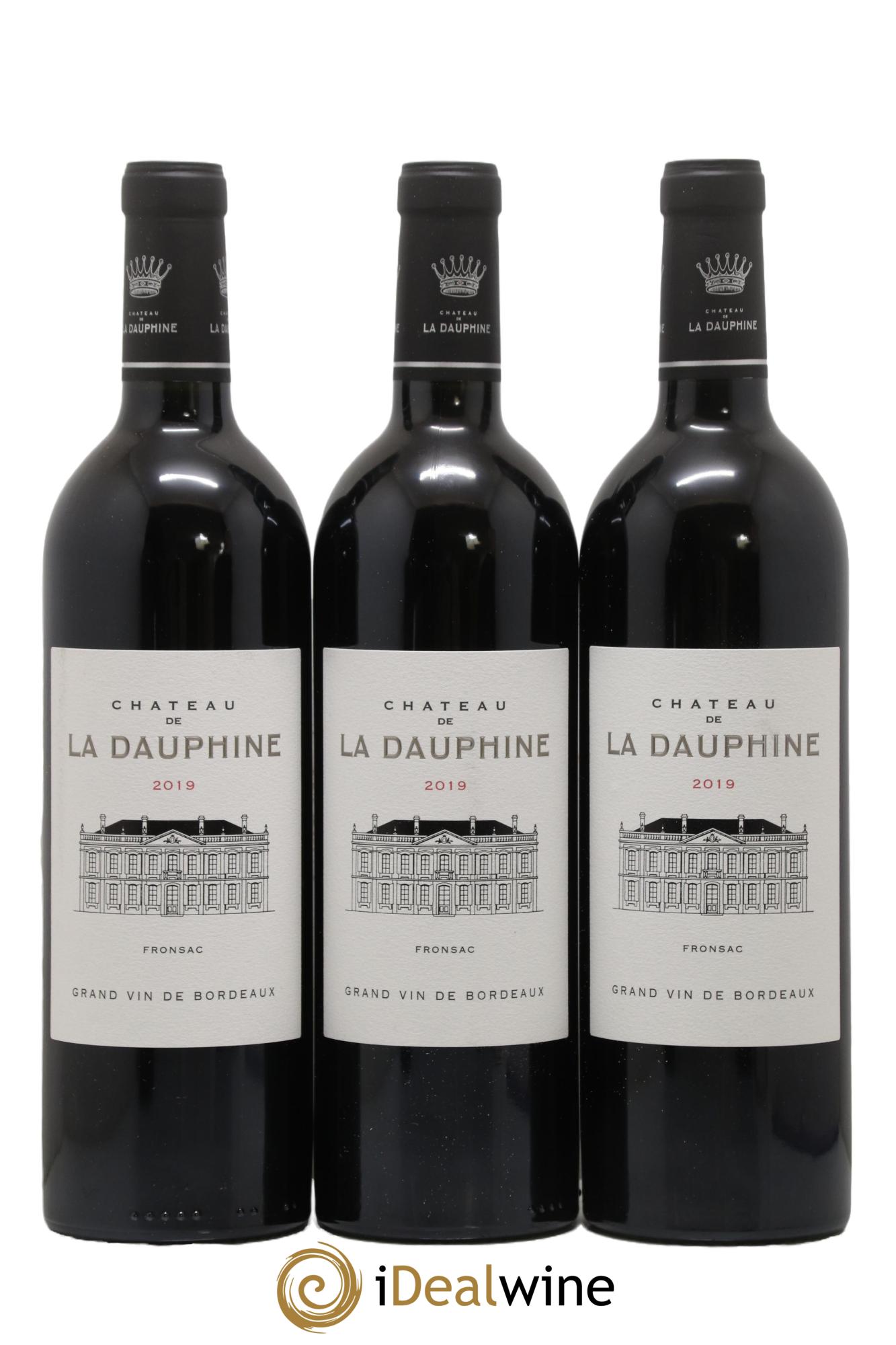 Château de La Dauphine  2019 - Lotto di 12 bottiglie - 1