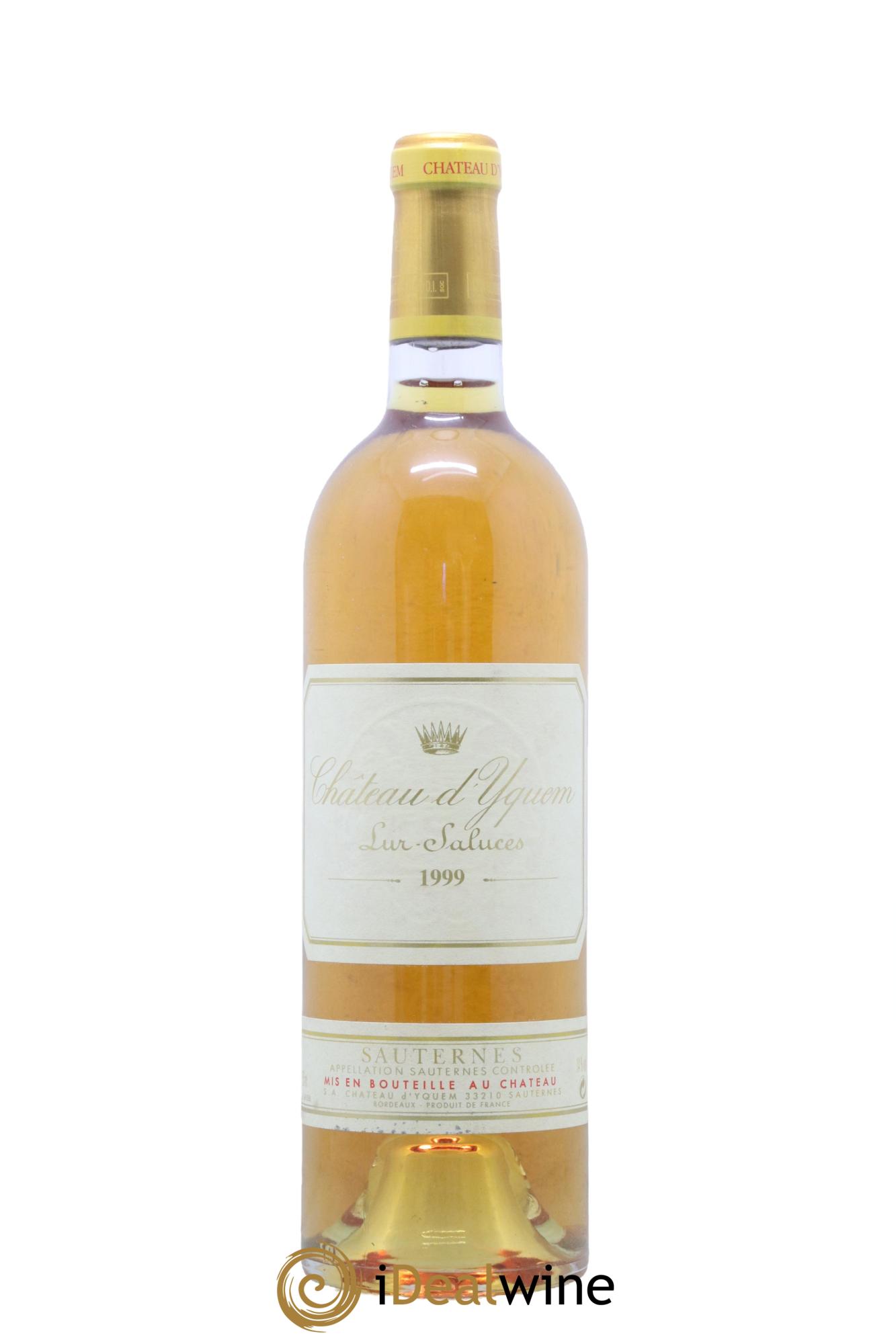 Château d' Yquem 1er Cru Classé Supérieur  1999 - Posten von 1 Flasche - 0