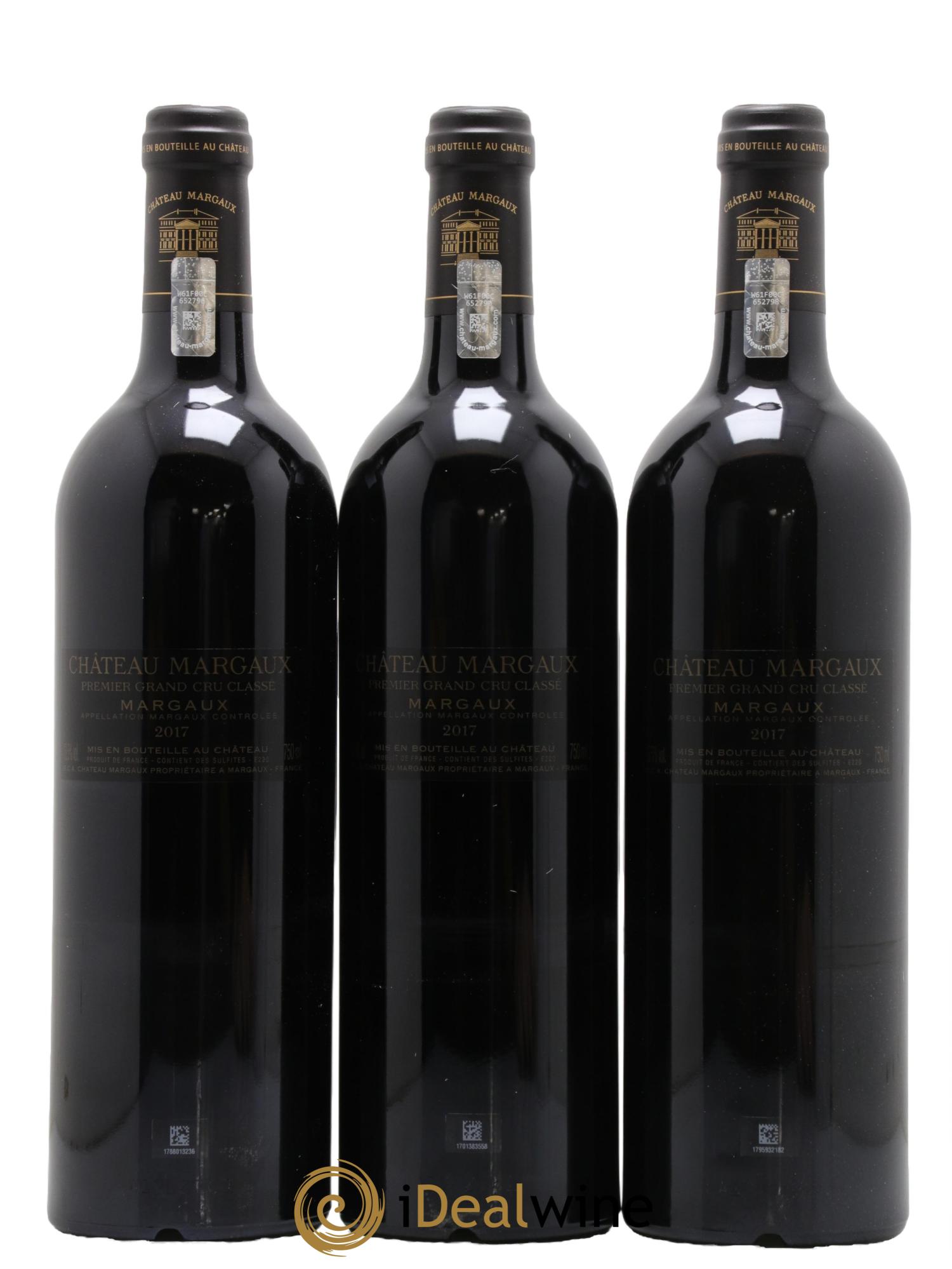 Château Margaux 1er Grand Cru Classé 2017 - Lot de 6 bouteilles - 2