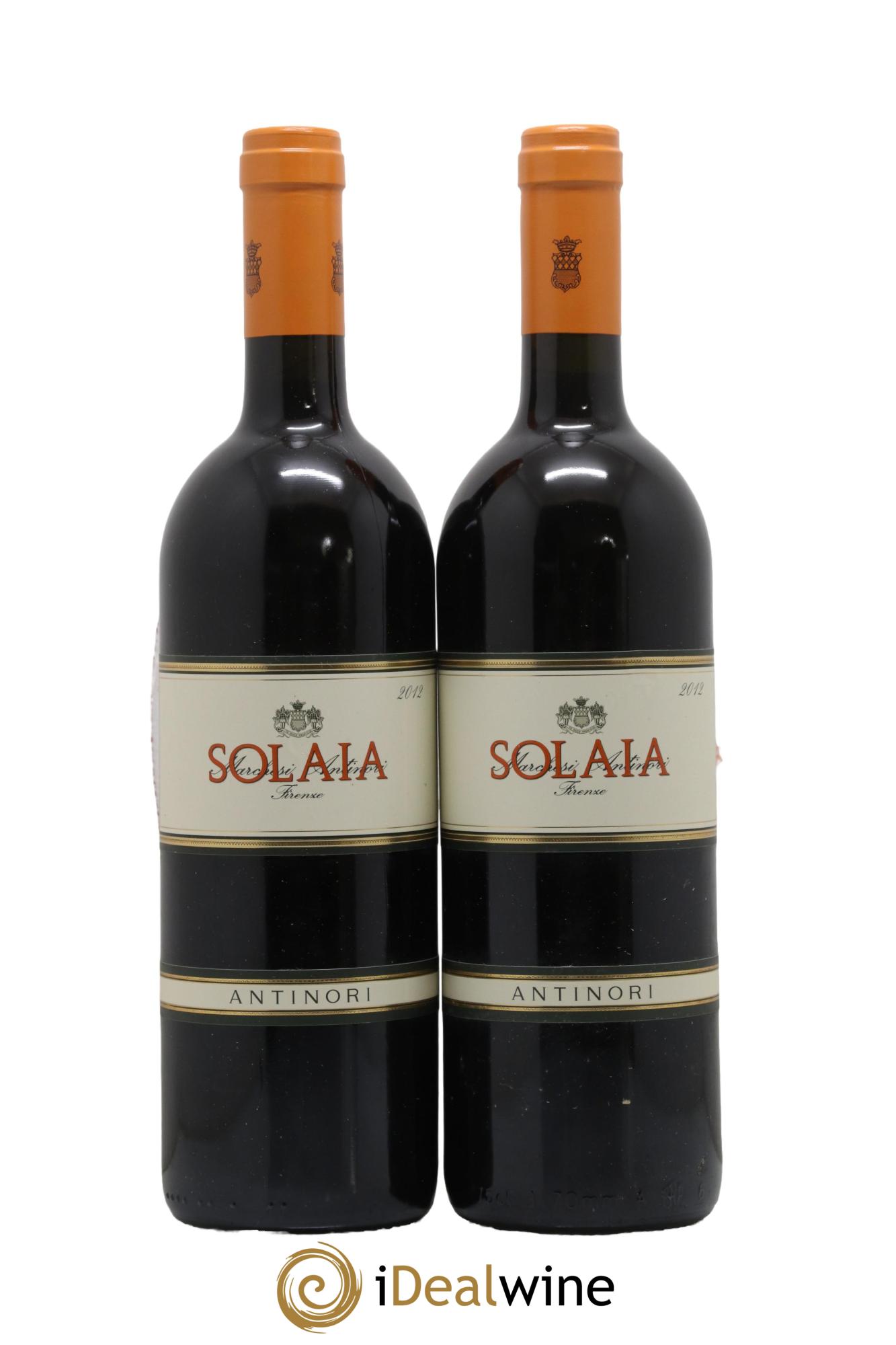 Toscana IGT Solaia Tenuta Tignanello - Antinori 2012 - Lotto di 2 bottiglie - 0