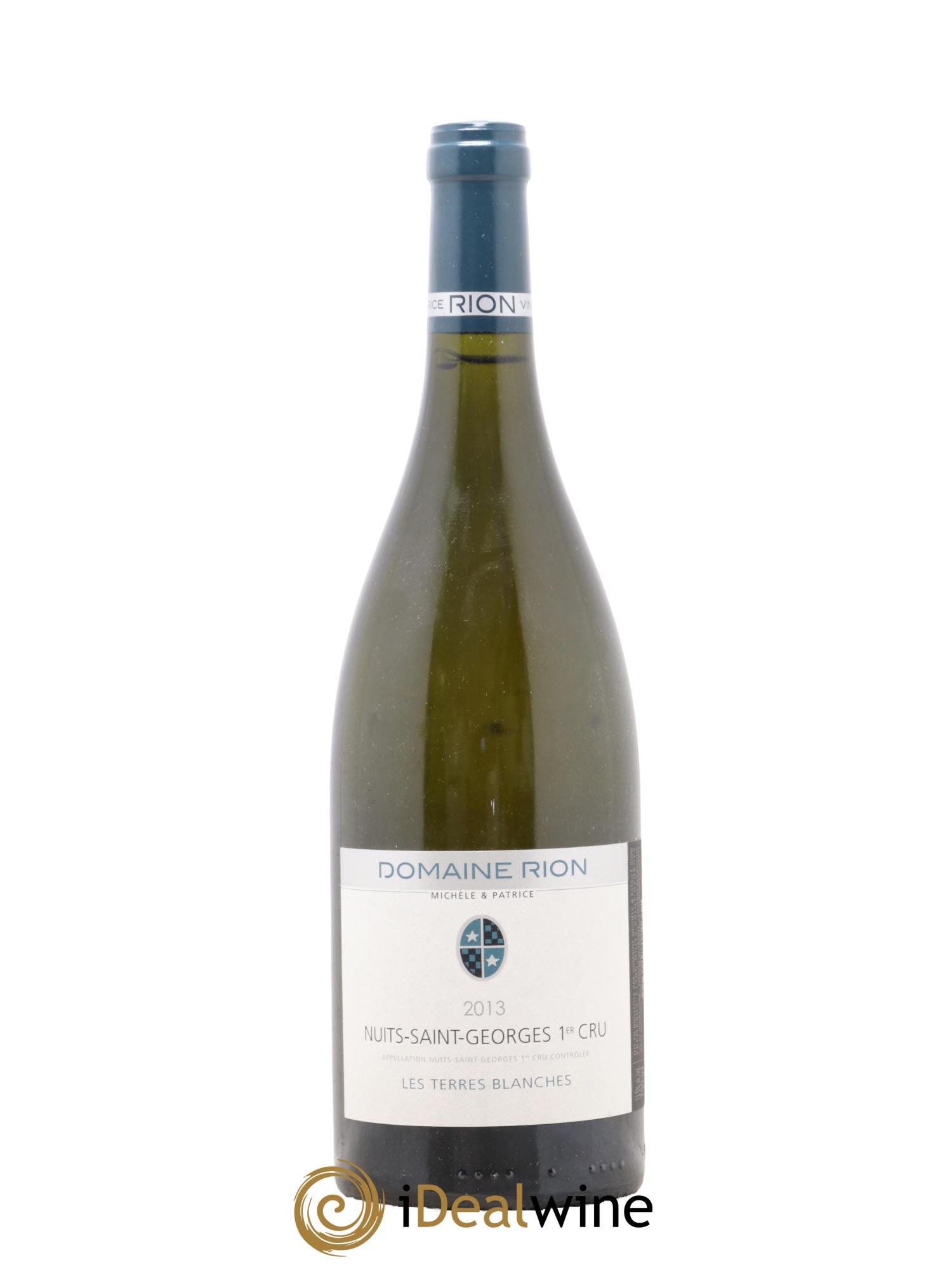 Nuits Saint-Georges 1er Cru Les Terres Blanches Patrice Rion (Domaine) 2013 - Posten von 1 Flasche - 0