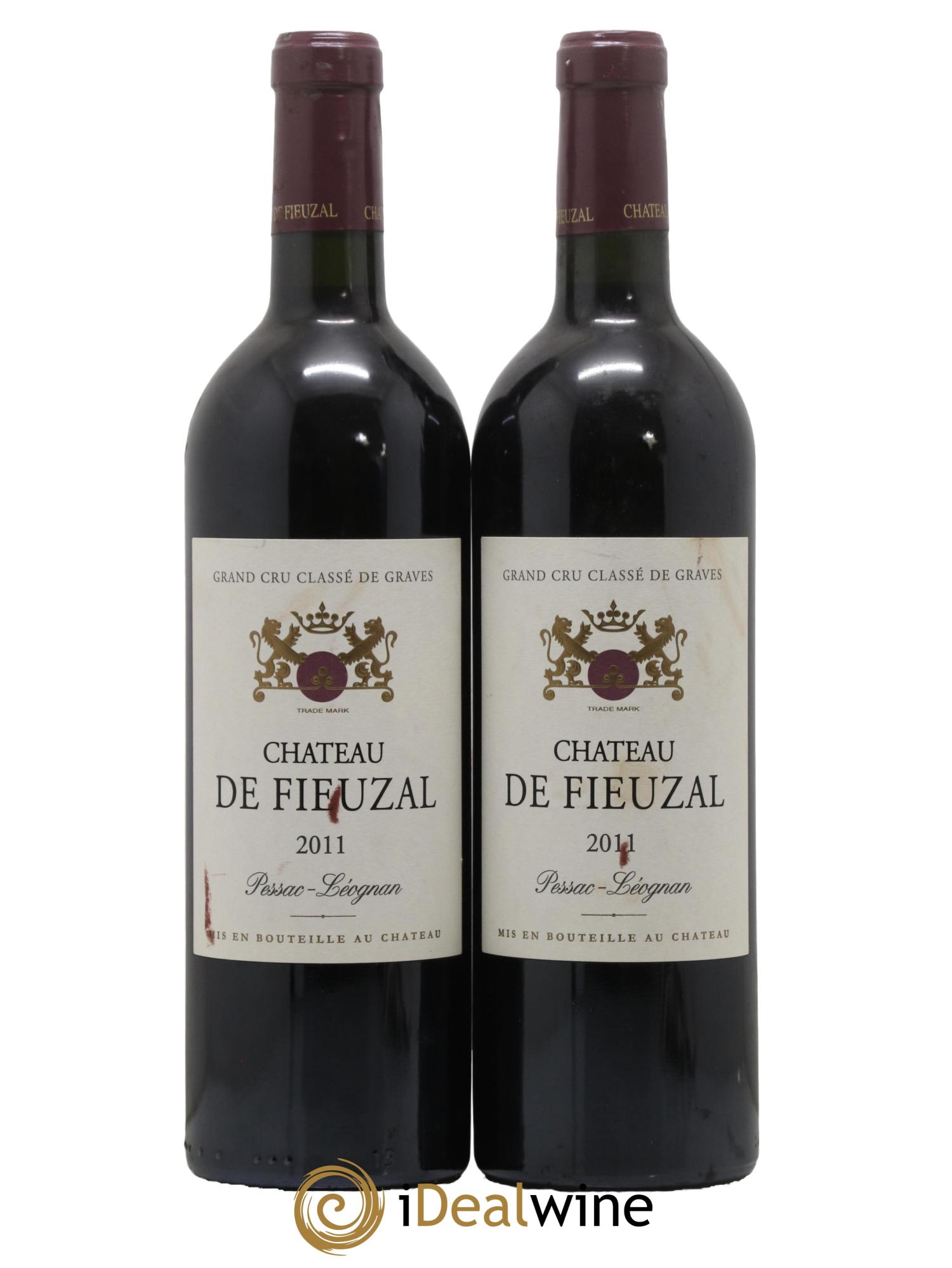 Château de Fieuzal Cru Classé de Graves  2011 - Lot de 2 bouteilles - 0