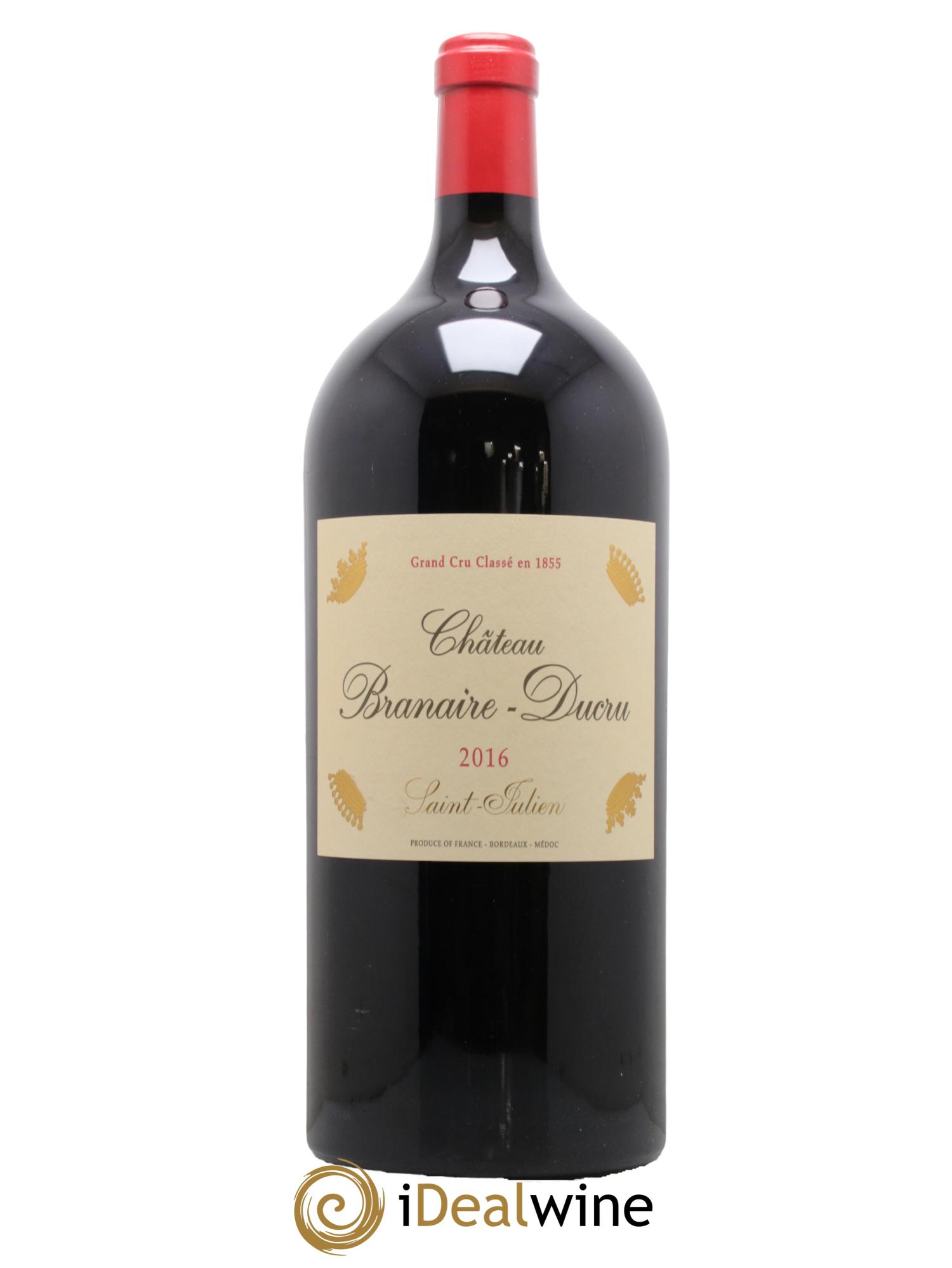 Château Branaire Ducru 4ème Grand Cru Classé  2016 - Lotto di 1 mathusalem - 0