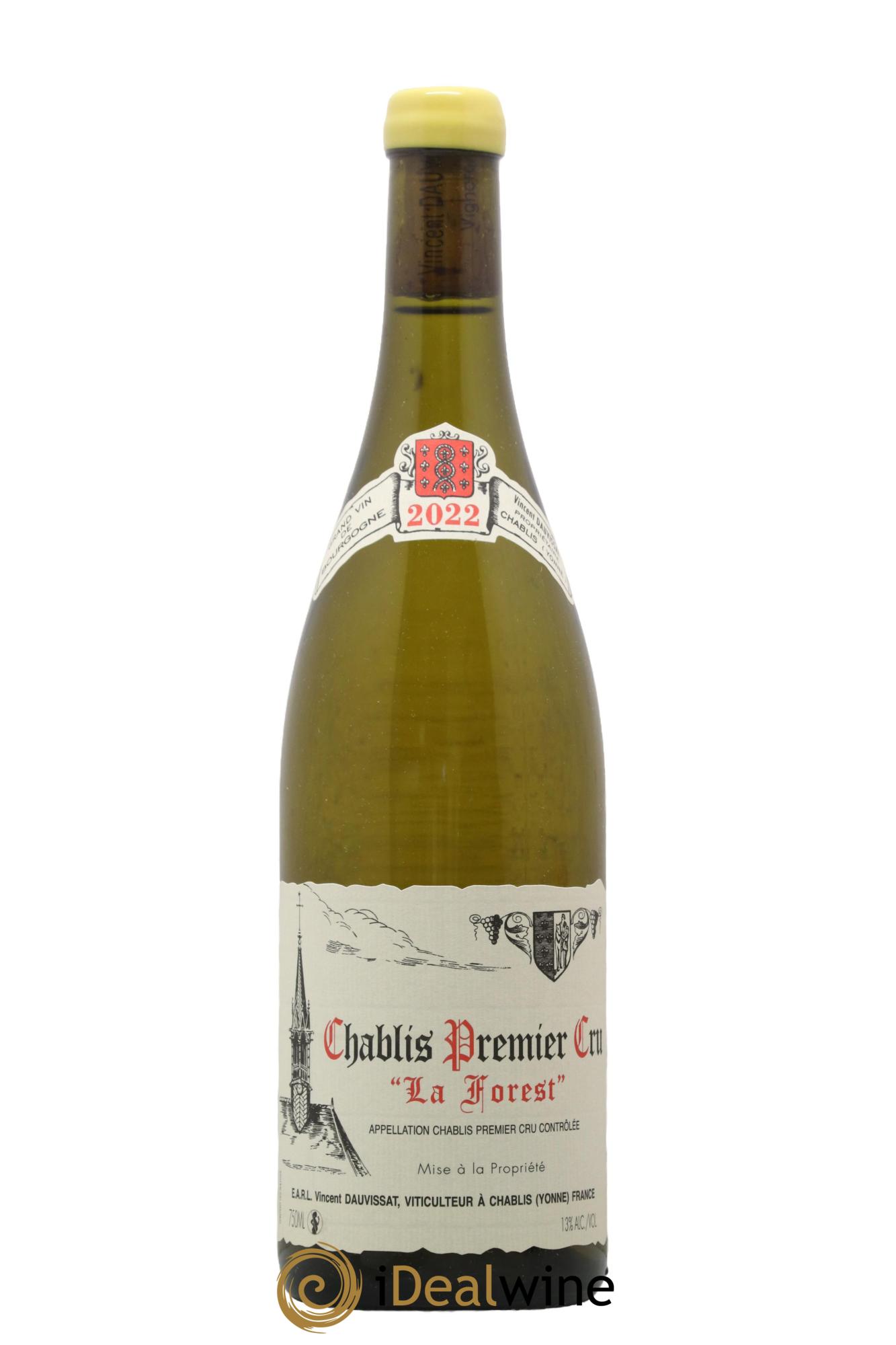 Chablis 1er Cru La Forest Vincent Dauvissat (Domaine)  2022 - Lotto di 1 bottiglia - 0