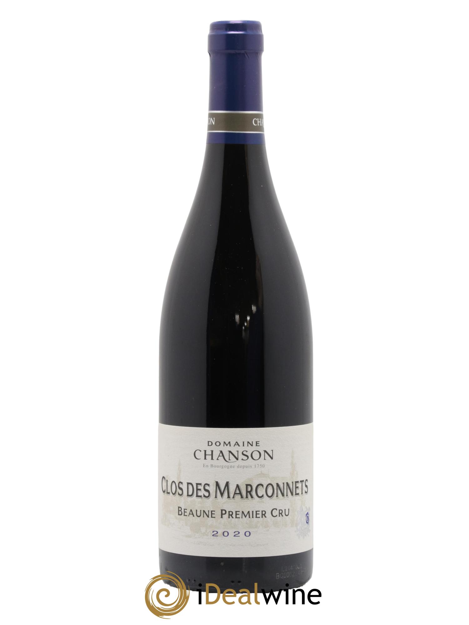 Beaune 1er Cru Clos des Marconnets Chanson 2020 - Lot of 1 bottle - 0