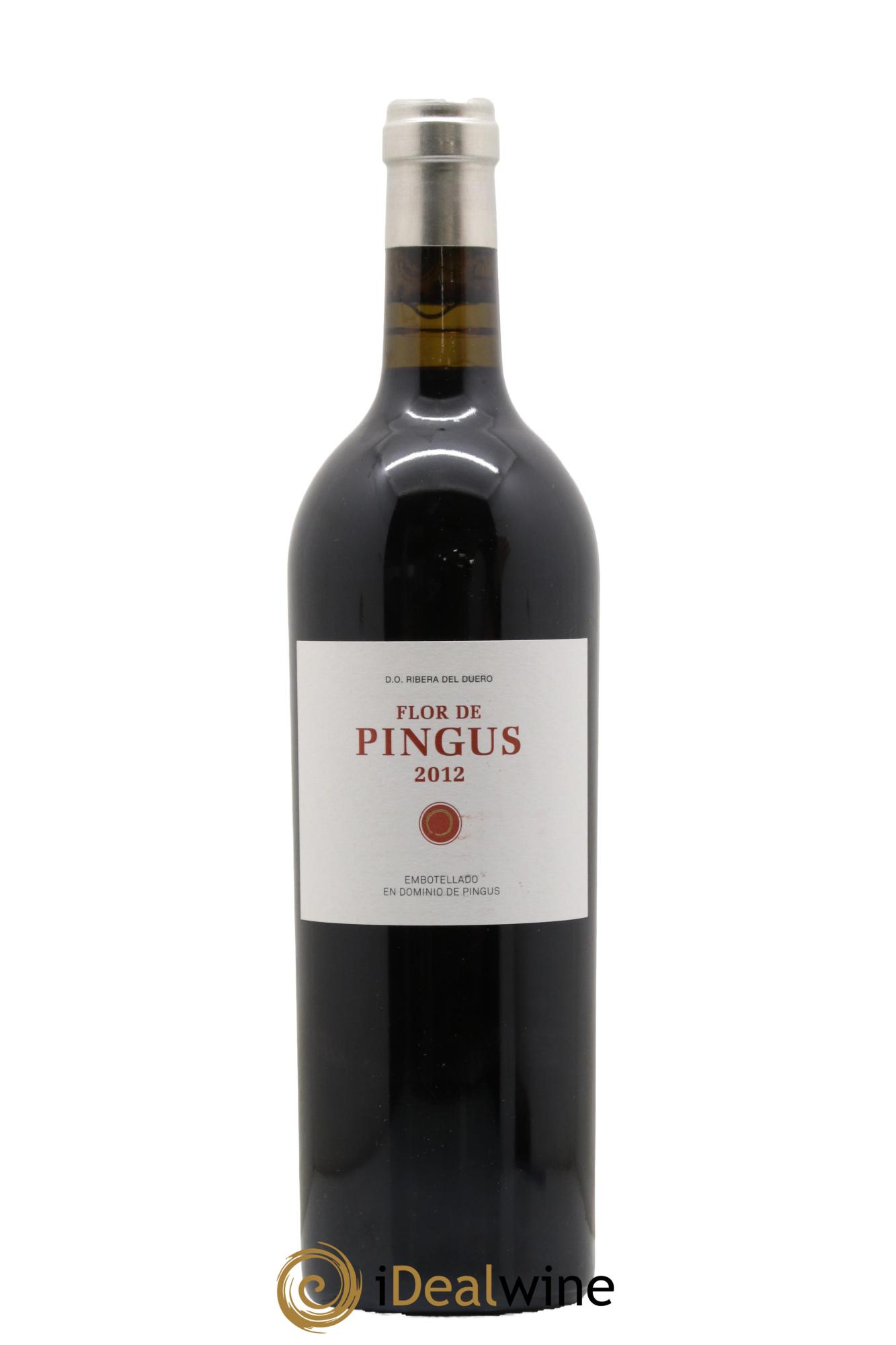 Ribera Del Duero Flor de Pingus Dominio de Pingus - Peter Sisseck 2012 - Lot de 1 bouteille - 0