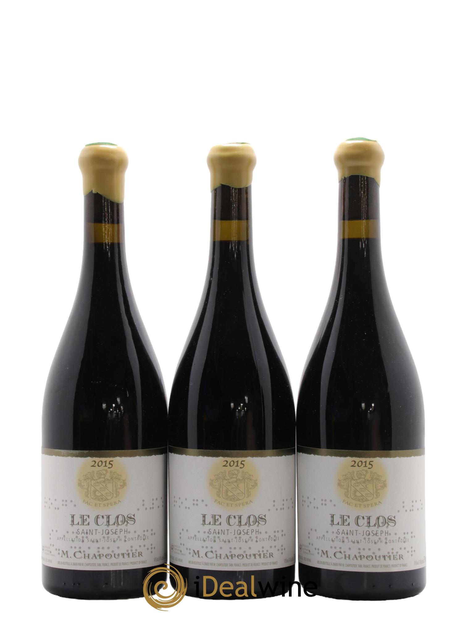 Saint-Joseph Le Clos Chapoutier 2015 - Lot de 6 bouteilles - 2