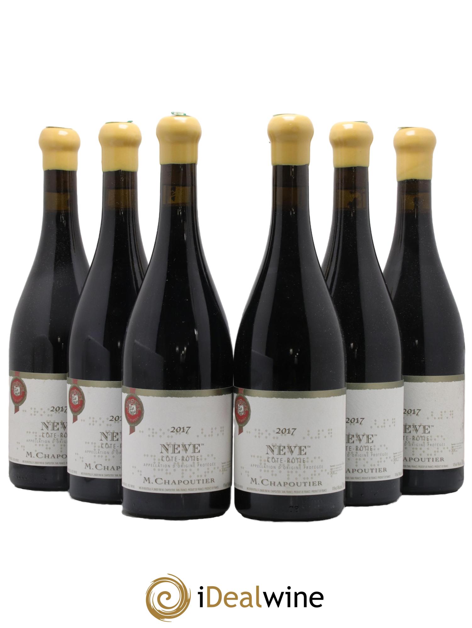 Côte-Rôtie La Neve Chapoutier 2017 - Lot de 6 bouteilles - 0