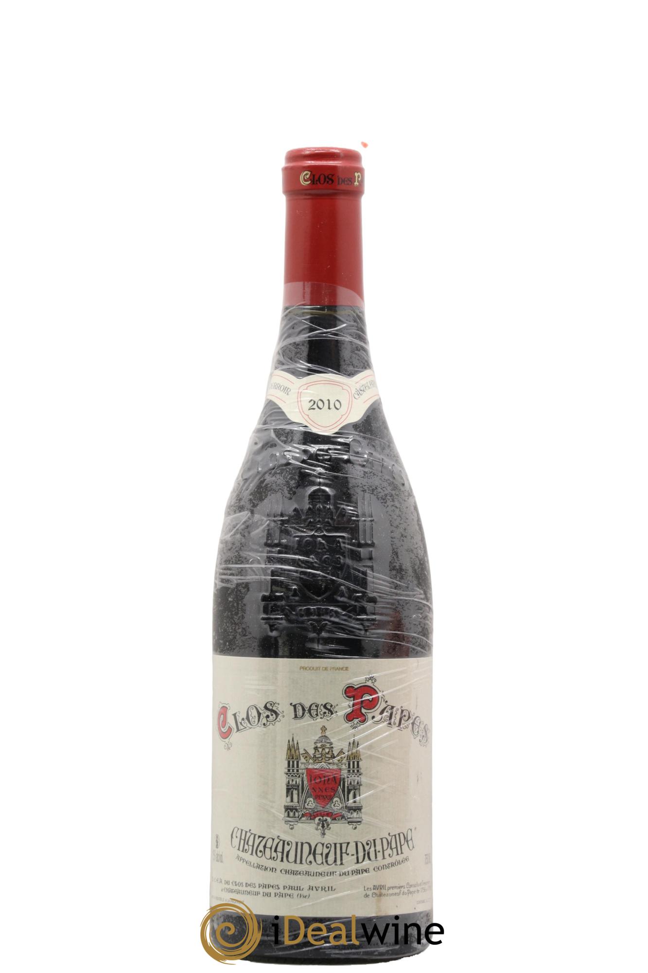 Châteauneuf-du-Pape Clos des Papes - Paul Avril 2010 - Lot of 1 bottle - 0