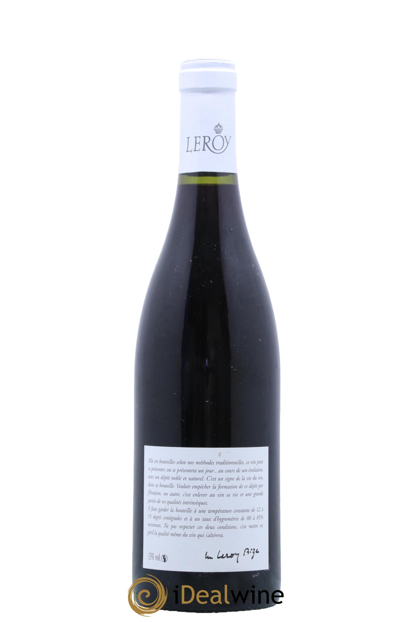 Savigny-lès-Beaune 1er Cru Les Narbantons Leroy SA  2015 - Lot de 1 bouteille - 1