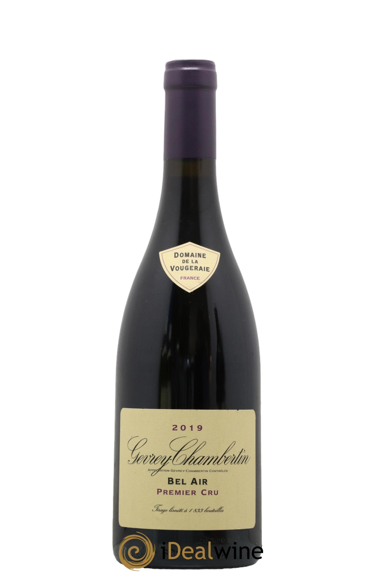 Gevrey-Chambertin 1er Cru Bel Air La Vougeraie 2019 - Lot of 1 bottle - 0