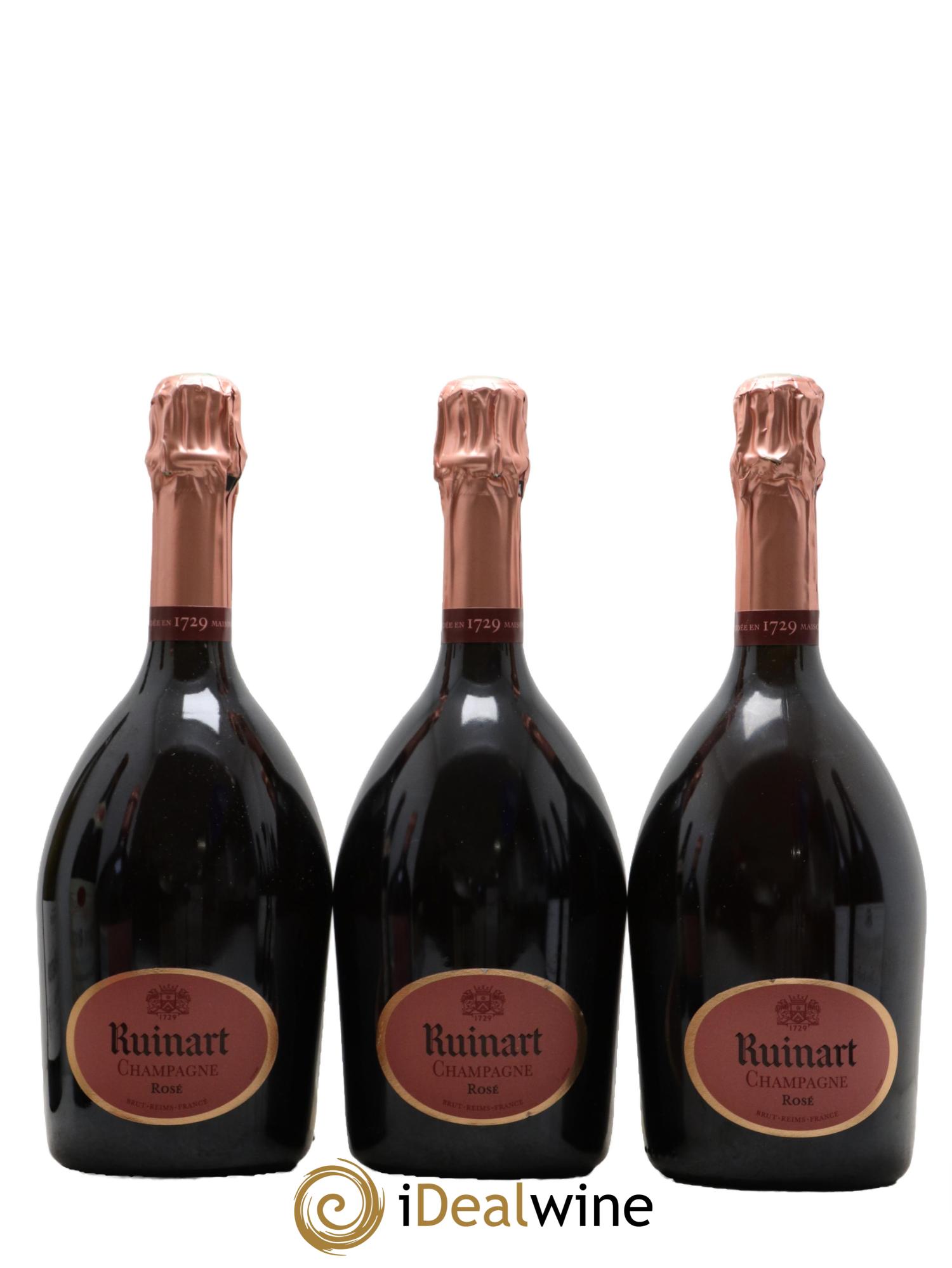 Brut Rosé Ruinart  - Lotto di 3 bottiglie - 0