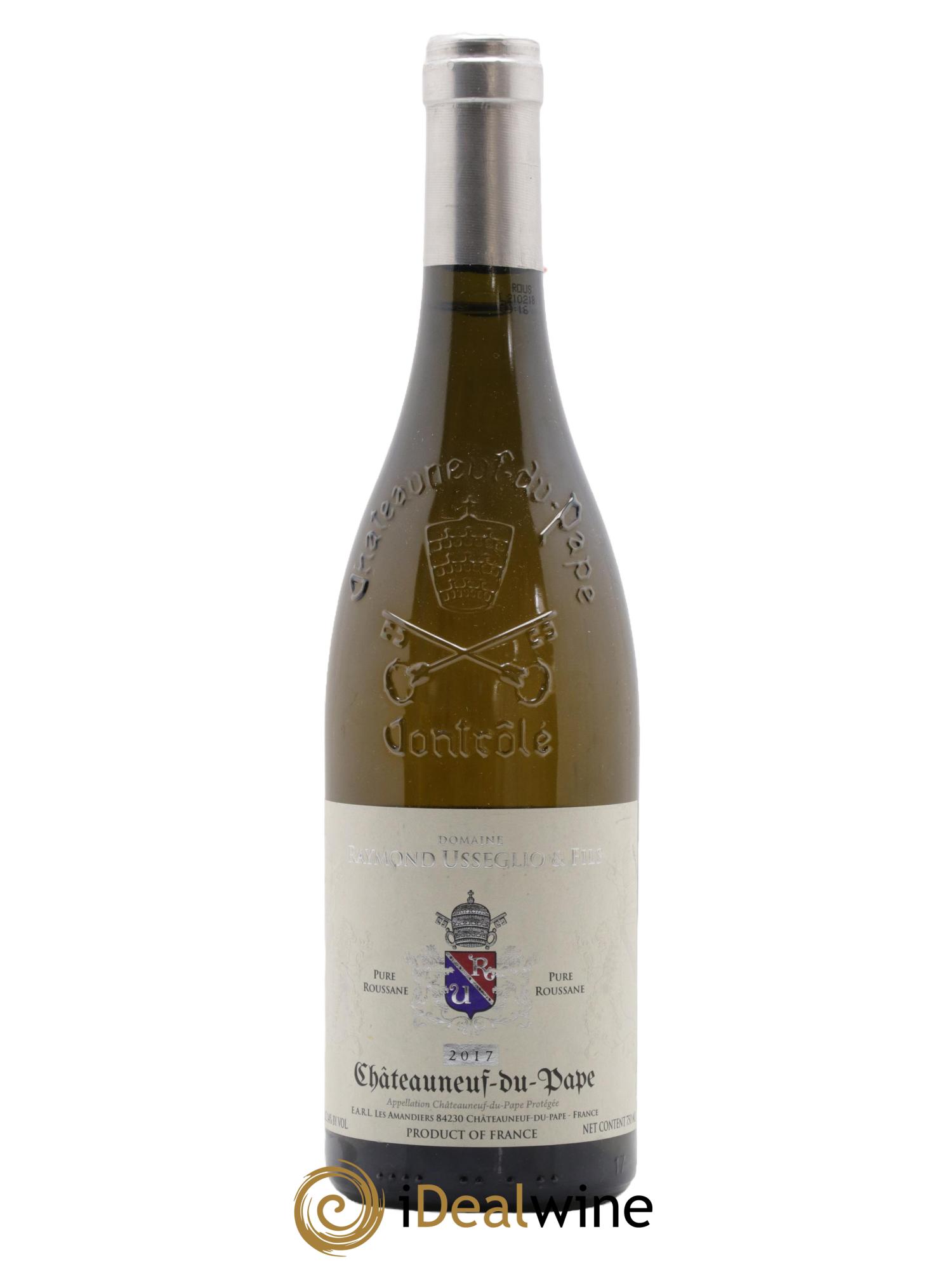 Châteauneuf-du-Pape Raymond Usseglio (Domaine) Pure Roussanne Raymond Usseglio & Fils 2017 - Lotto di 1 bottiglia - 0