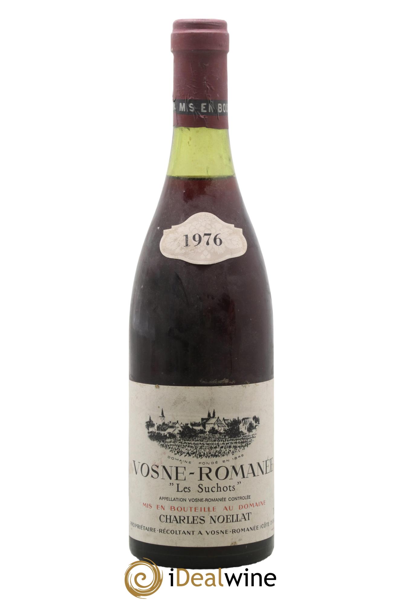 Vosne-Romanée 1er Cru Les Suchots Charles Noëllat 1976 - Posten von 1 Flasche - 0