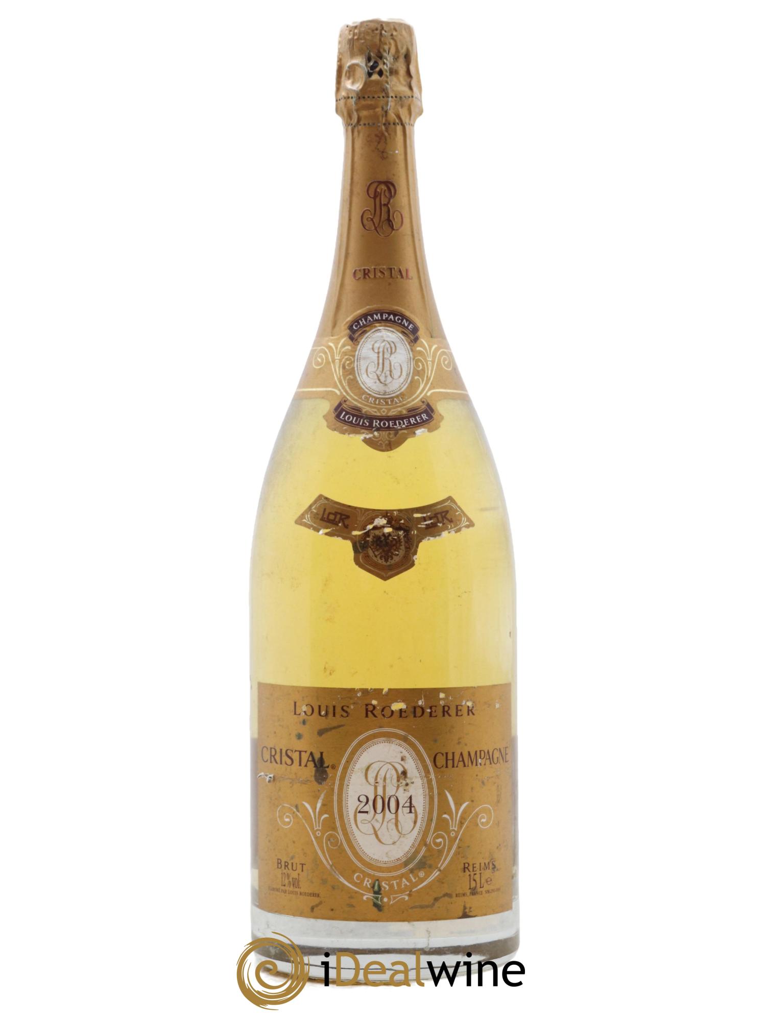 Cristal Louis Roederer 2004 - Posten von 1 Magnum - 0