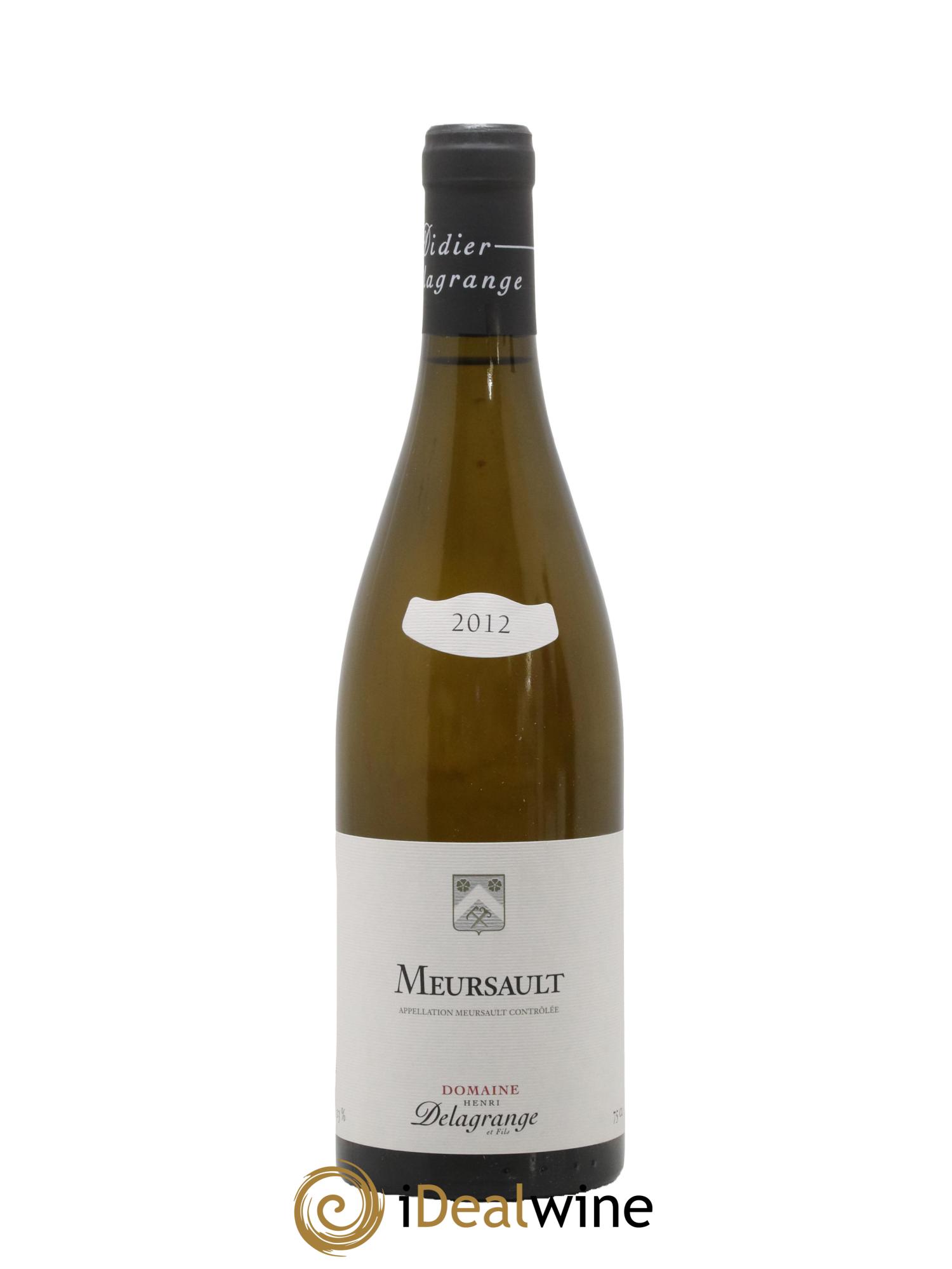 Meursault Delagrange et Fils 2012 - Lot de 1 bouteille - 0