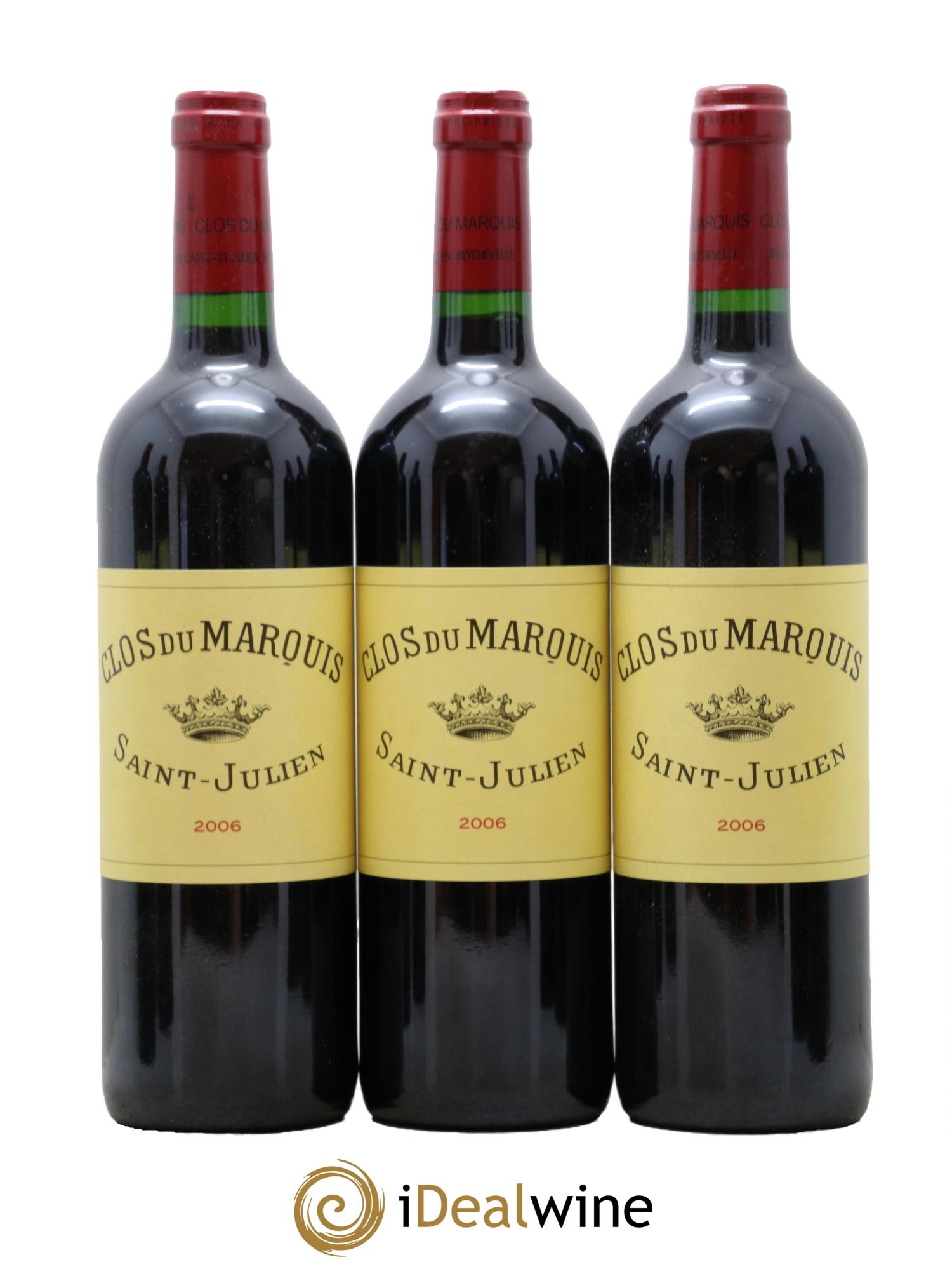 Clos du Marquis 2006 - Lot de 12 bouteilles - 1