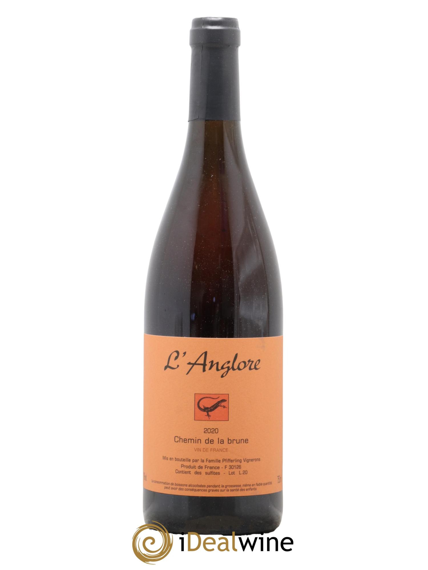 Vin de France Chemin de la brune L'Anglore  2020 - Lotto di 1 bottiglia - 0