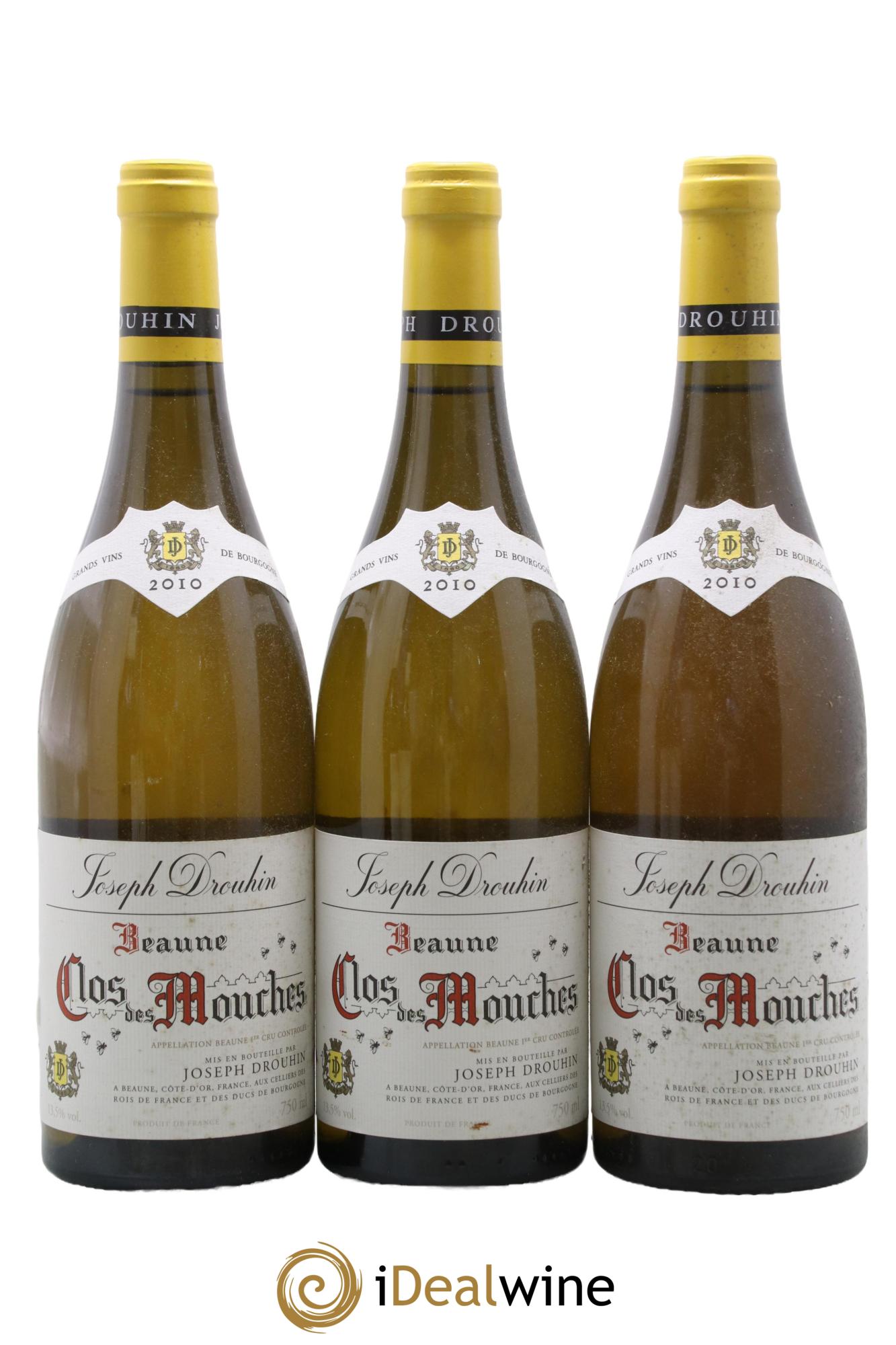 Beaune 1er Cru Clos des Mouches Joseph Drouhin 2010 - Posten von 3 Flaschen - 0