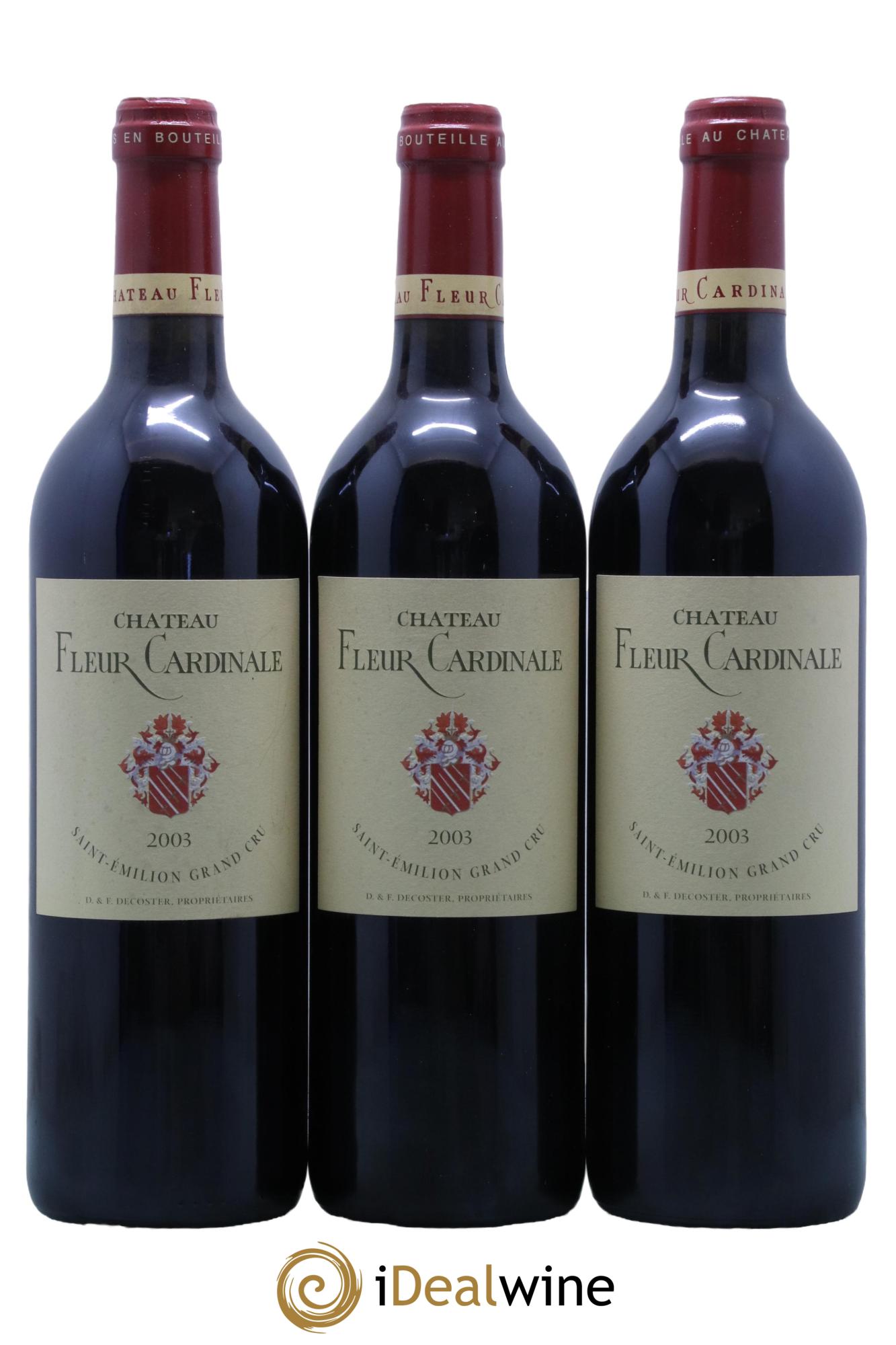 Château Fleur Cardinale Grand Cru Classé  2003 - Lotto di 12 bottiglie - 2