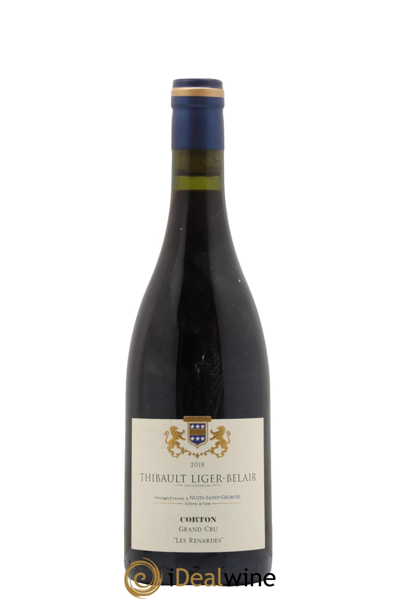 Corton Grand Cru Les Renardes Thibault Liger-Belair 2018 - Posten von 1 Flasche - 0