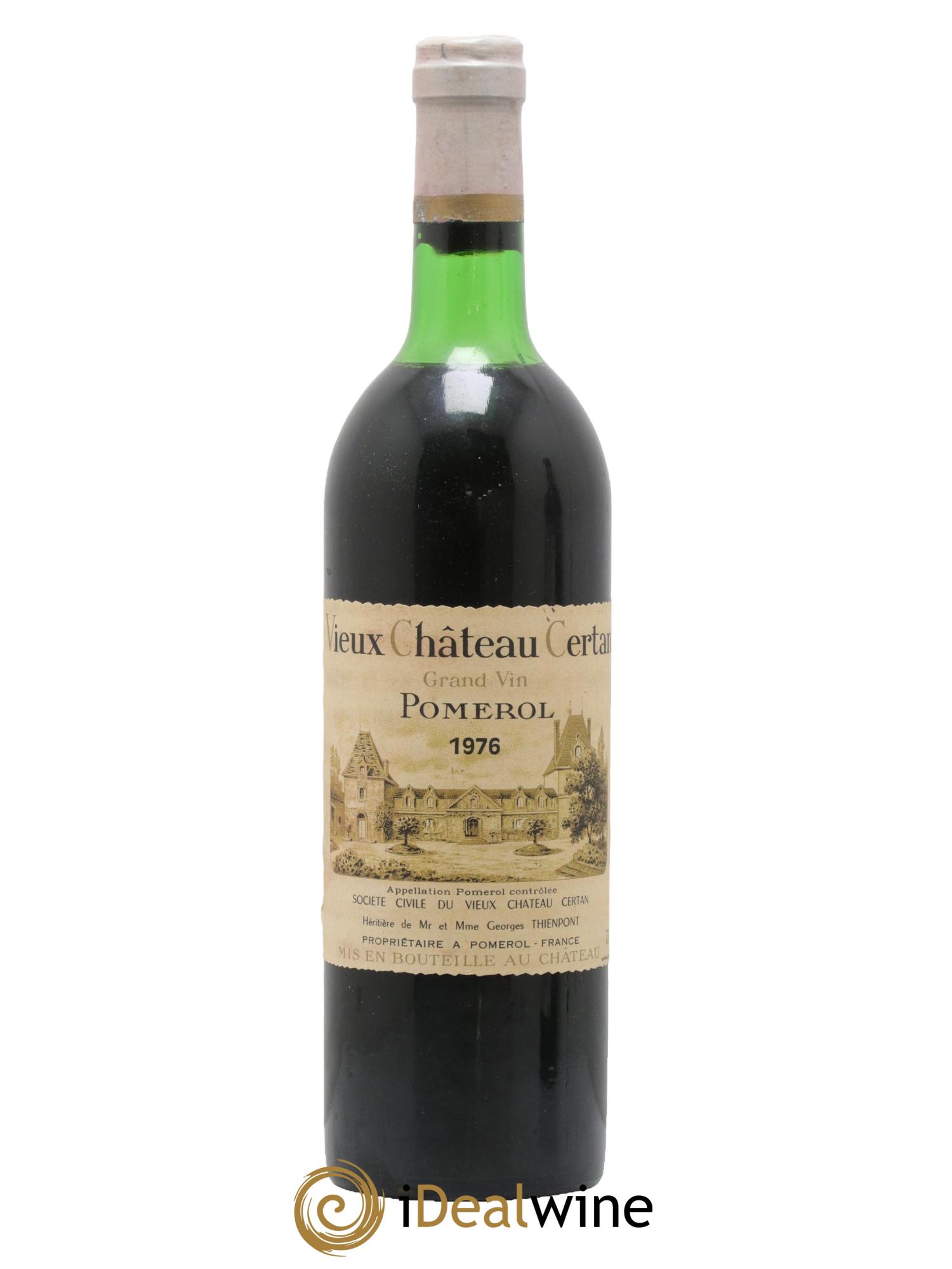 Vieux Château Certan 1976 - Posten von 1 Flasche - 0